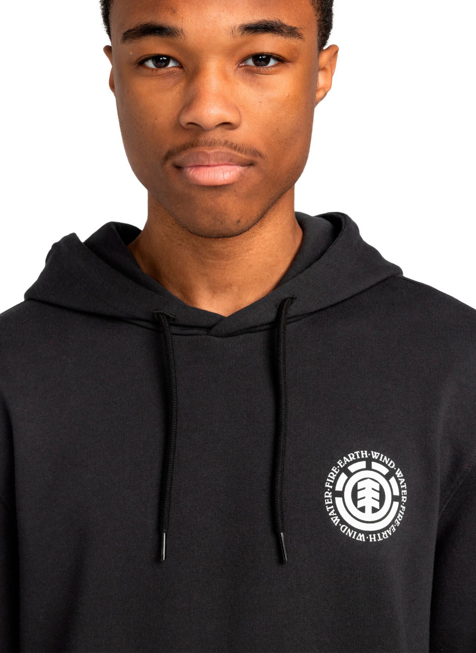 Sweats à capuche Seal Bp Po ELYSF00268 homme noir Element Sweats à capuche Seal Bp Po ELYSF00268 homme noir OFF BLACK