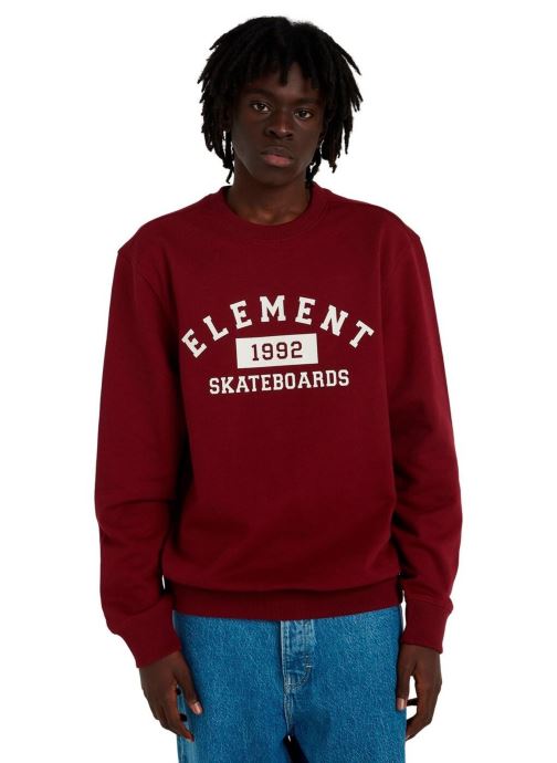 Element Sweats Home Team Cr homme bordeaux