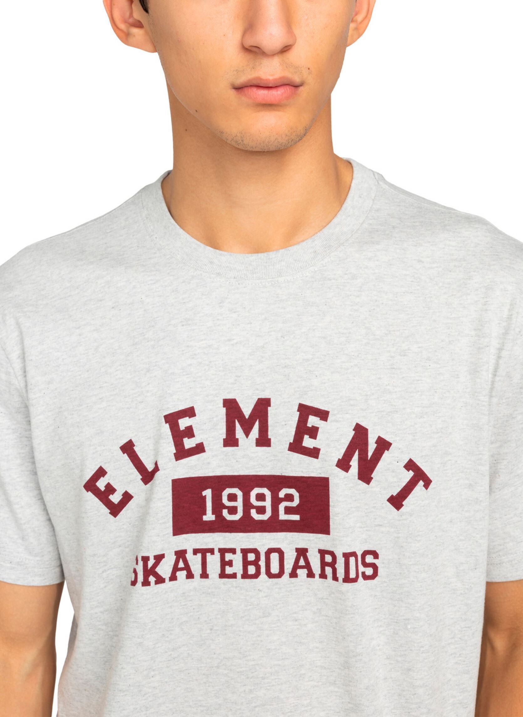 T-shirts met korte mouwen Home Team Ss heren grijs Element T-shirts met korte mouwen Home Team Ss heren grijs MID GREY HEATHER