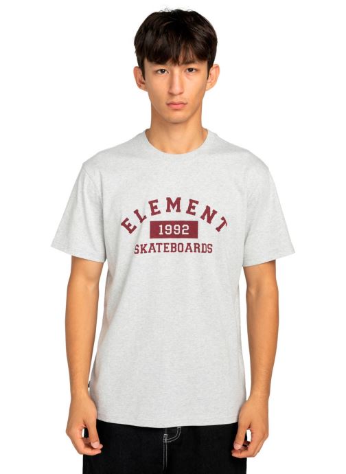 Element T-shirts met korte mouwen Home Team Ss heren grijs