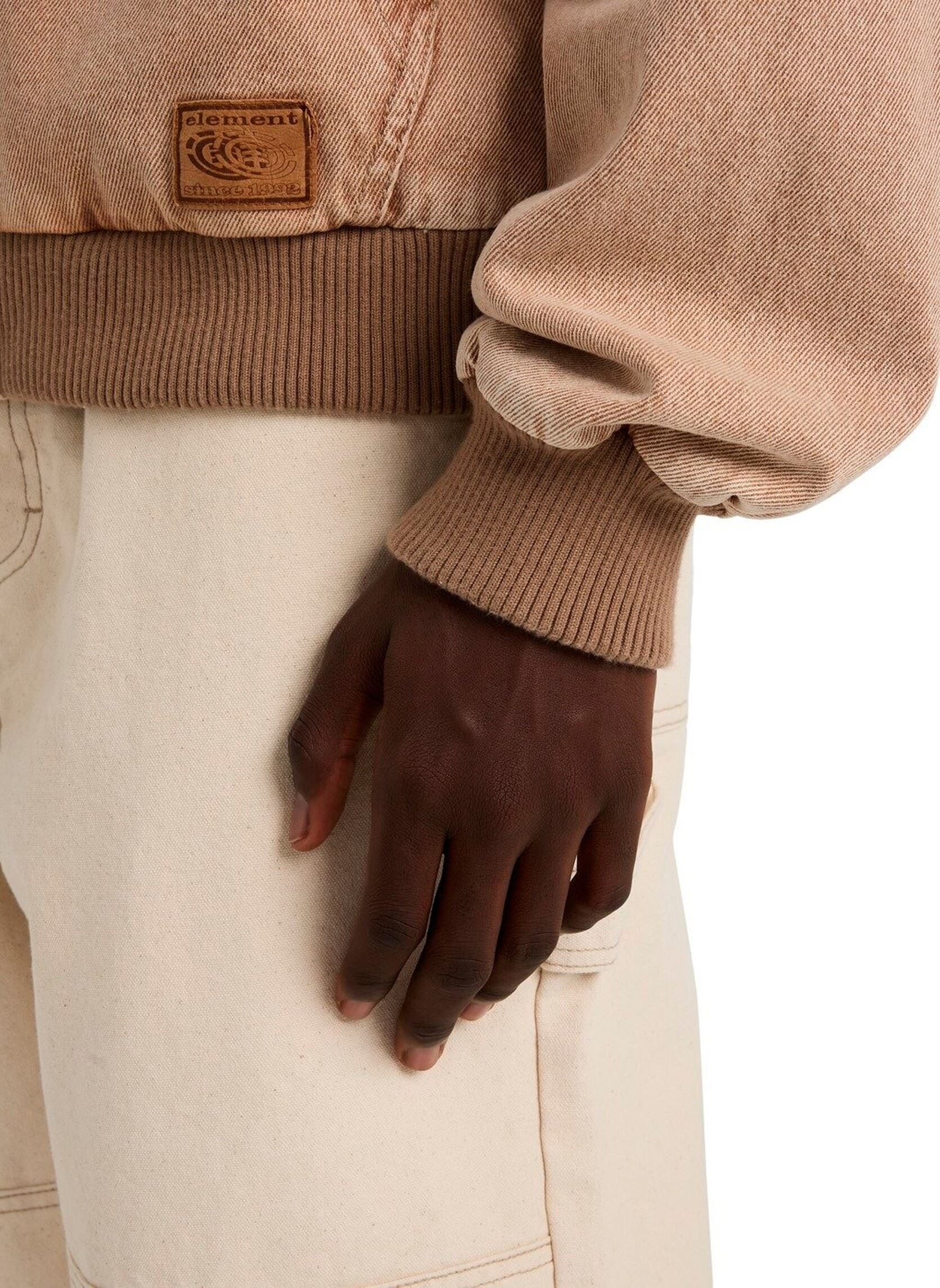 Bomberjacks Dulcey Denim Lt heren beige Element Bomberjacks Dulcey Denim Lt heren beige BEIGE TINT WASH