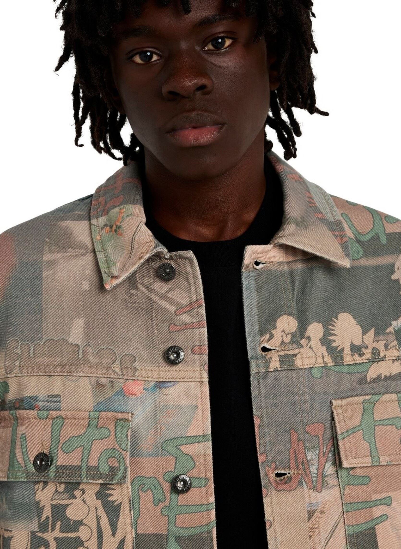 Jacken Trucker Denim Lt herren mehrfarbig Element Jacken Trucker Denim Lt herren mehrfarbig Scenes Washed