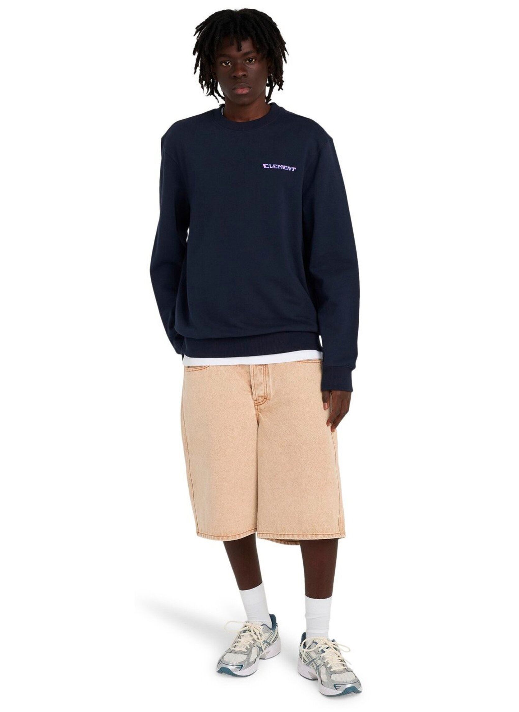 Sweats Fortune Cr homme bleu Element Sweats Fortune Cr homme bleu ECLIPSE NAVY
