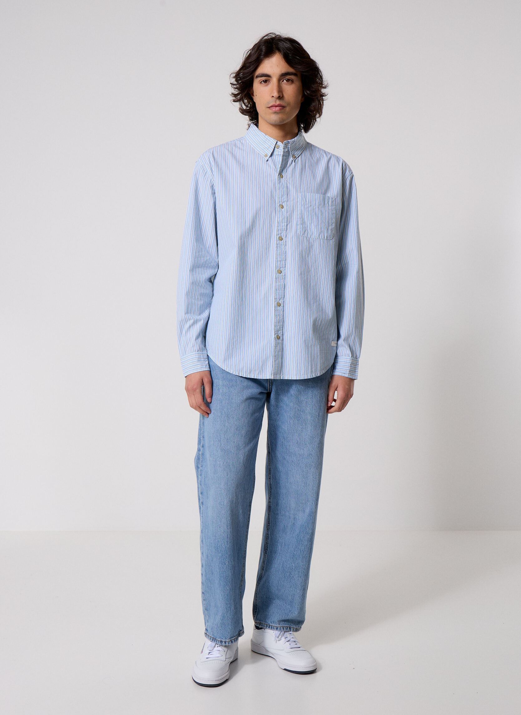 Hemden Button Down Regular Poplin herren blau Element Hemden Button Down Regular Poplin herren blau Classic Stripes Blue