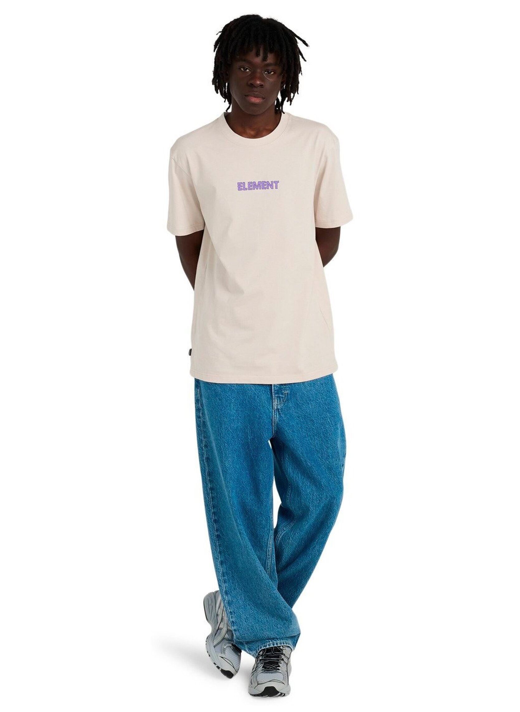 Tee-shirts manches courtes Swamps Ss homme beige Element Tee-shirts manches courtes Swamps Ss homme beige OAT MILK