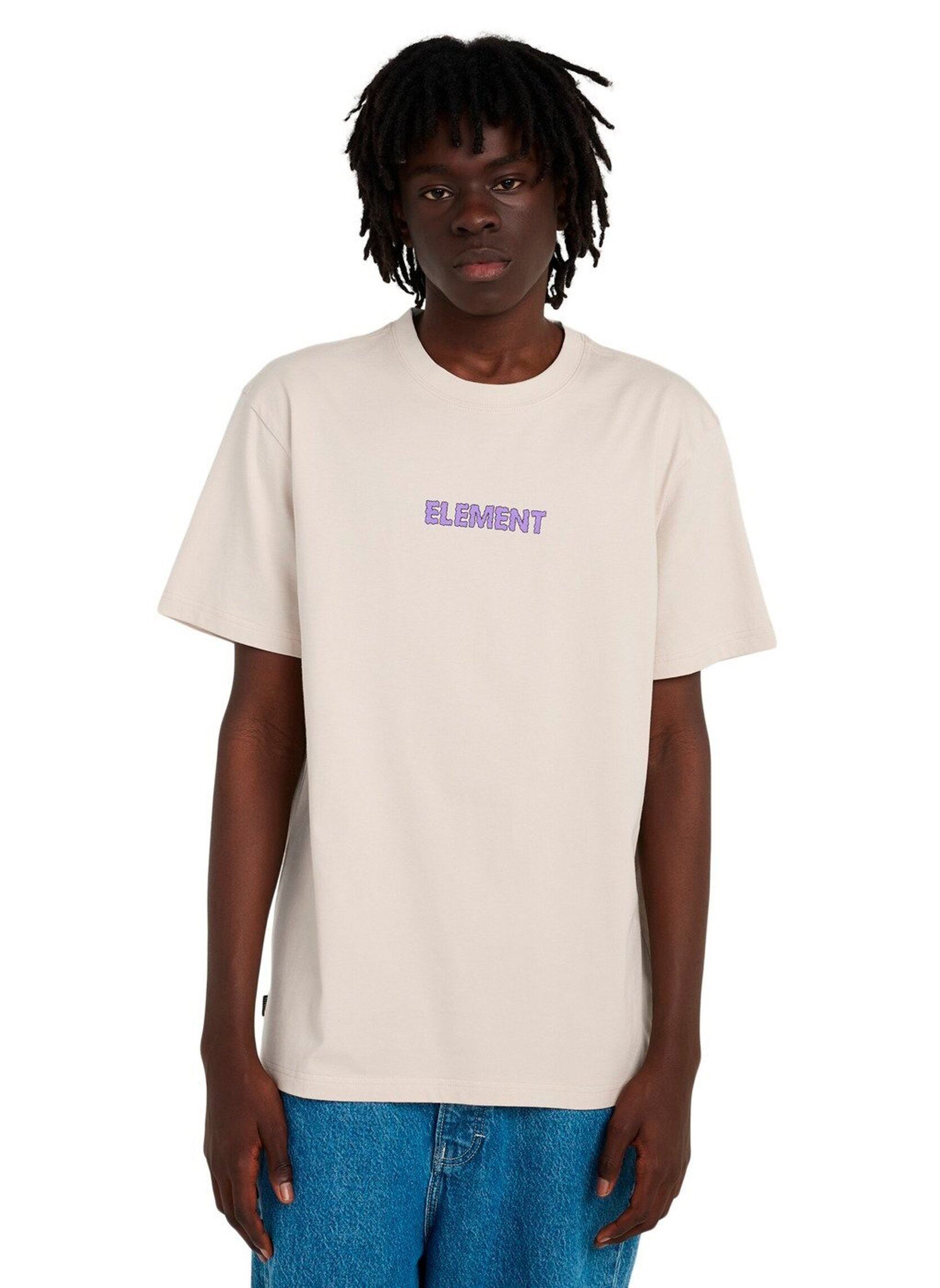 Tee-shirts manches courtes Swamps Ss homme beige Element Tee-shirts manches courtes Swamps Ss homme beige OAT MILK