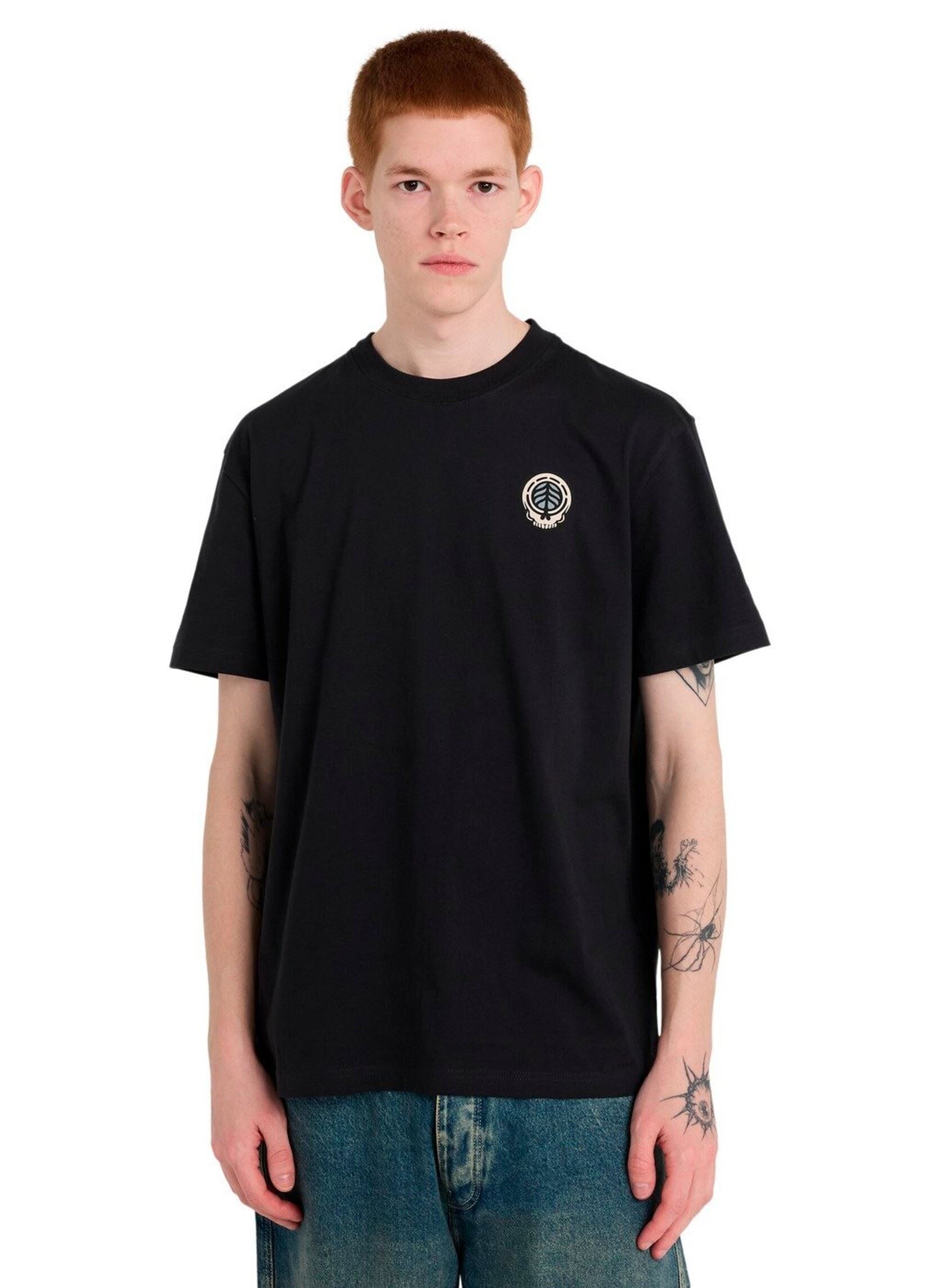 Tee-shirts manches courtes Timber Hermit Ss homme noir Element Tee-shirts manches courtes Timber Hermit Ss homme noir OFF BLACK