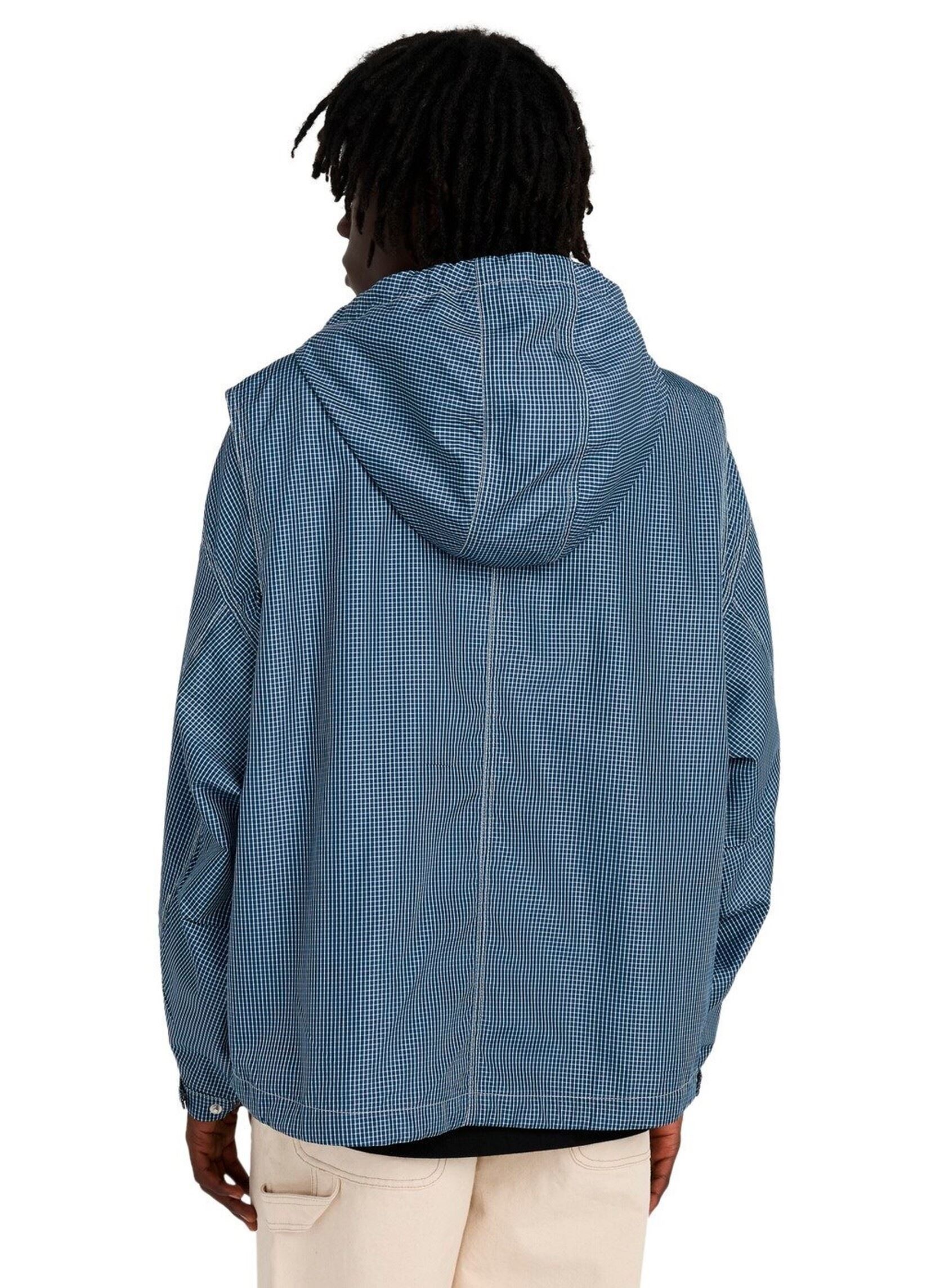 Parkas Gingham Hooded Jacket homme bleu Element Parkas Gingham Hooded Jacket homme bleu GINGHAM CHECKS