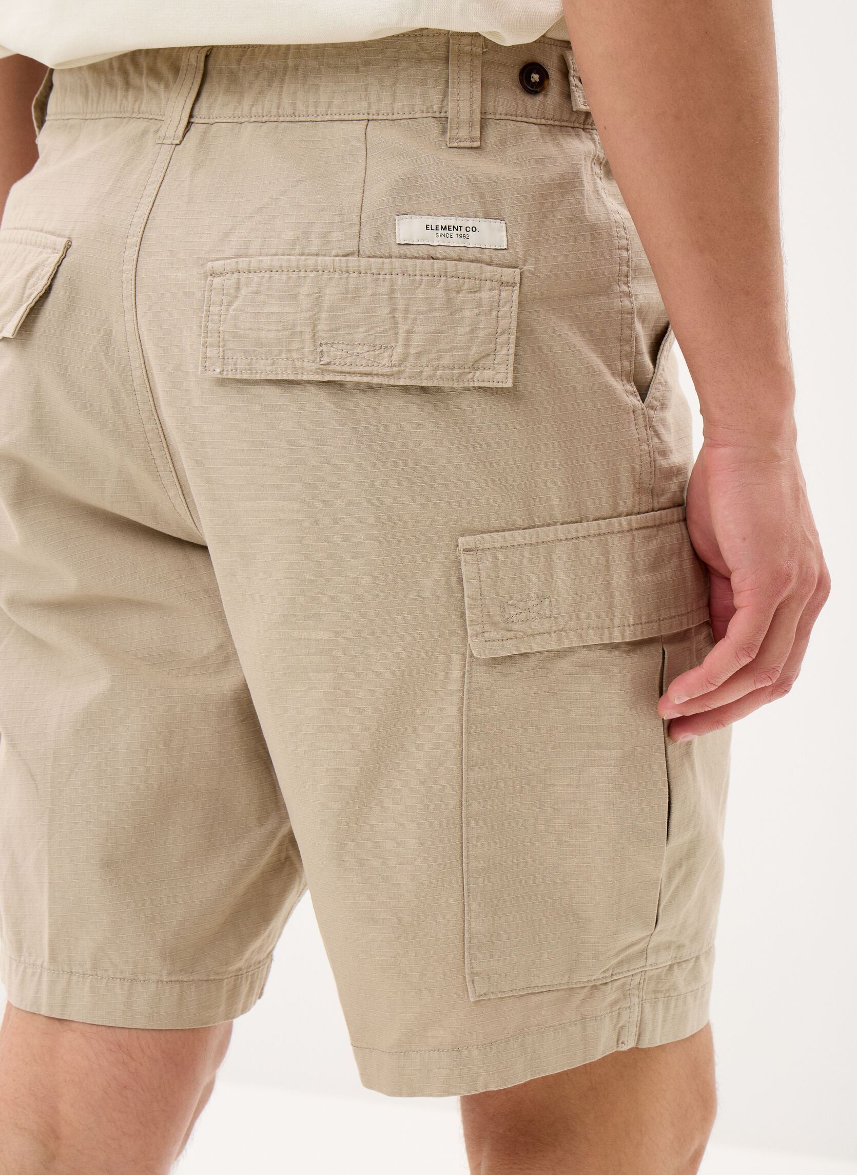 Bermudas Relax Cargo Wk homme beige Element Bermudas Relax Cargo Wk homme beige Aluminum