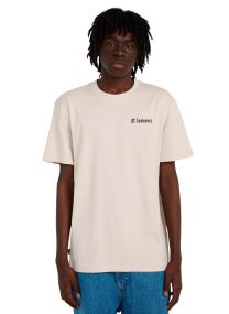 Kurzarm-T-Shirts Orni Ss herren beige Element Kurzarm-T-Shirts Orni Ss herren beige OAT MILK