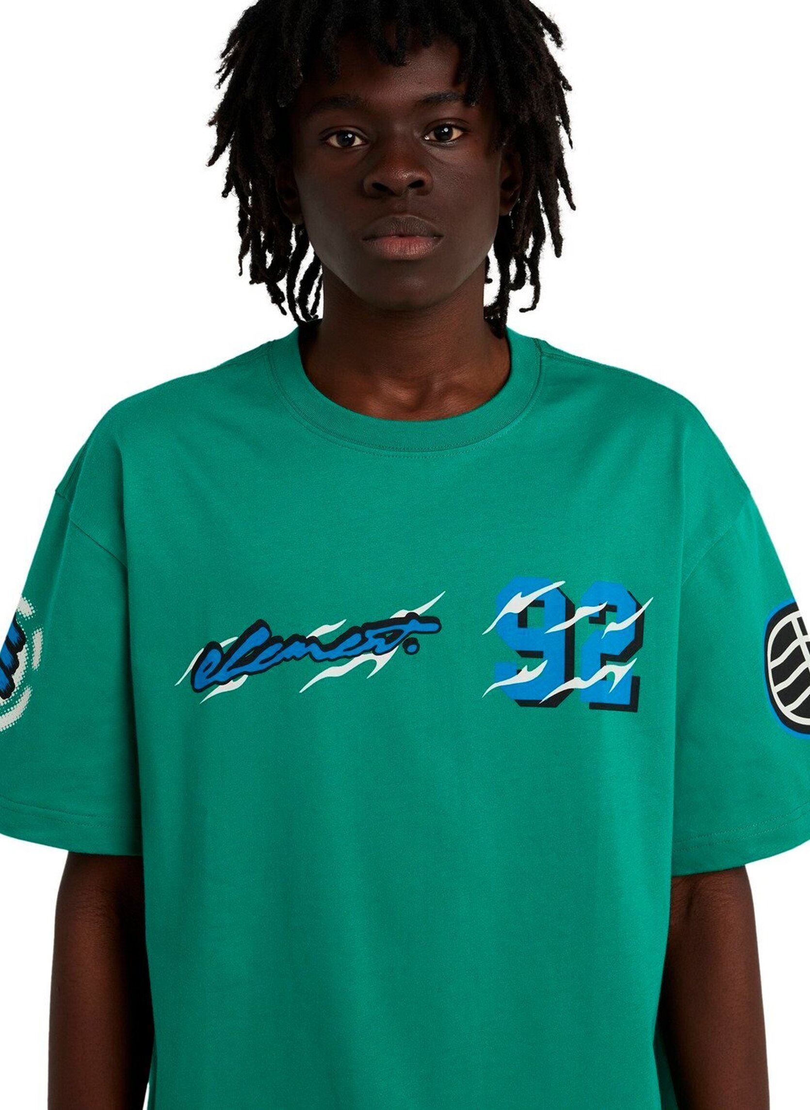 Tee-shirts Field Ss homme vert Element Tee-shirts Field Ss homme vert Fir