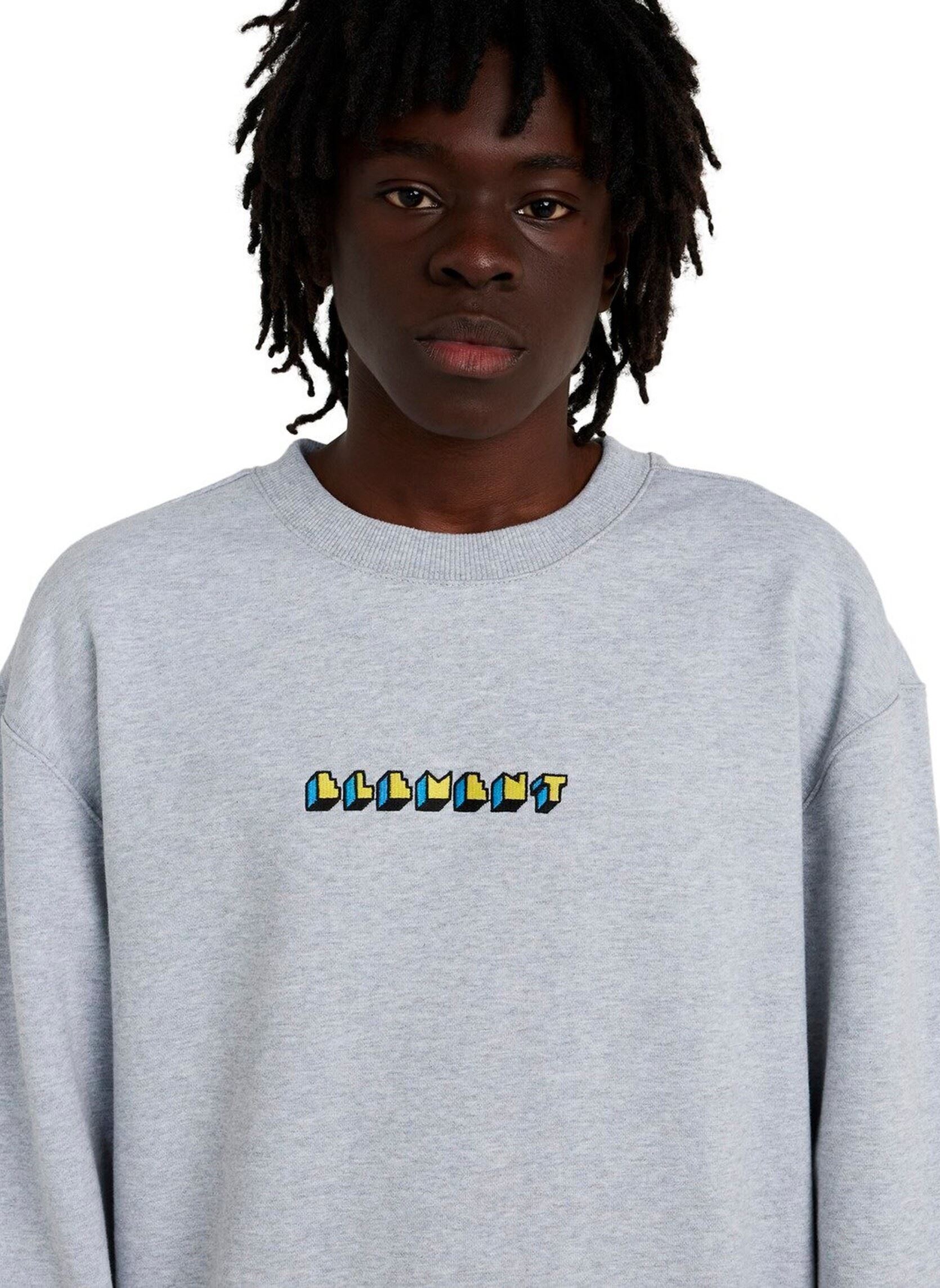Sweatshirts World Peace Cr herren grau Element Sweatshirts World Peace Cr herren grau MID GREY HEATHER