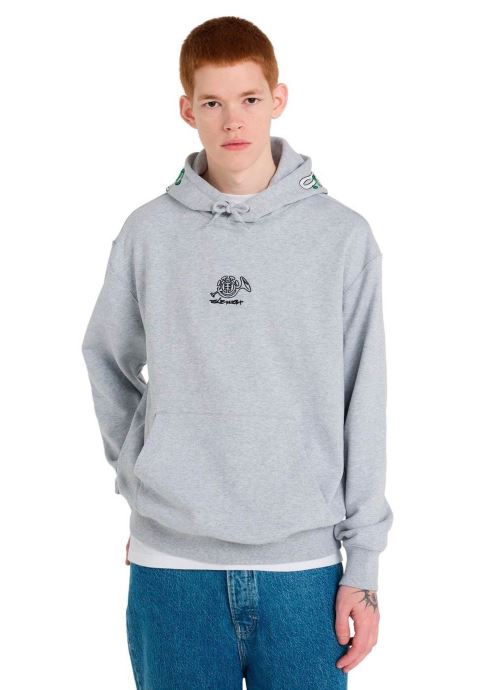 Element Sweats à capuche Horn Po homme gris