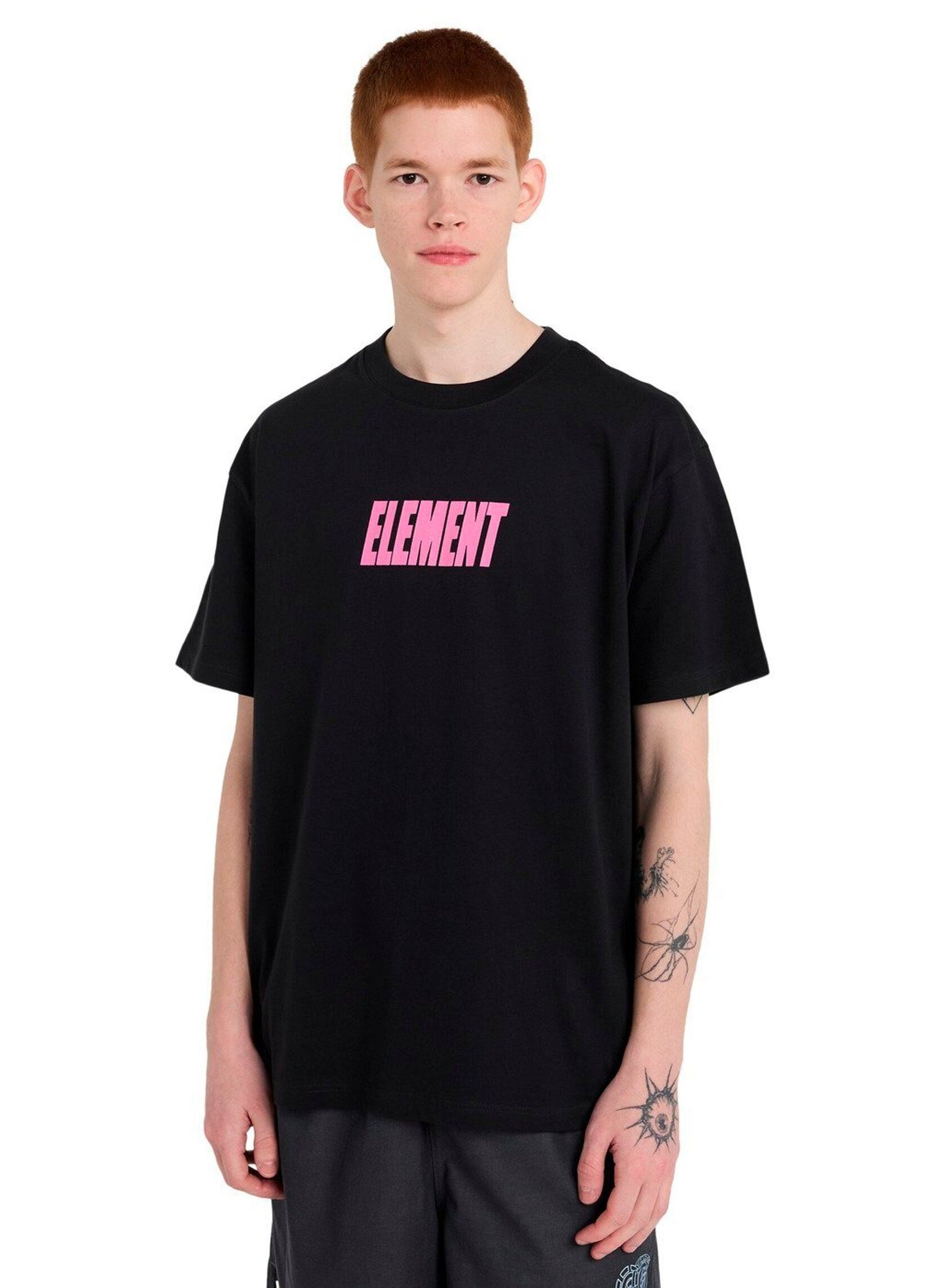 T-Shirts Pool Draining Ss herren schwarz Element T-Shirts Pool Draining Ss herren schwarz Off black