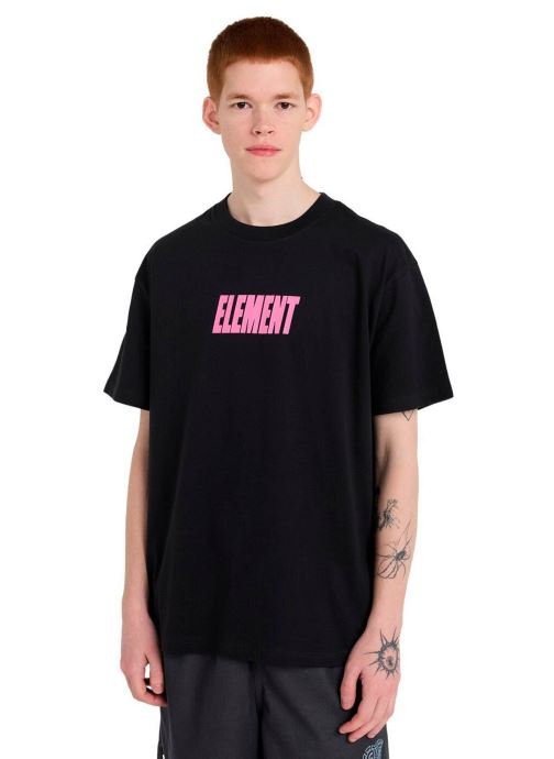 Element Tee-shirts Pool Draining Ss homme noir