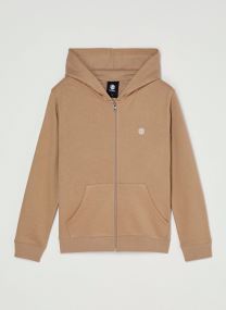 Sweats zippés Icon Embroidery Zh Y garçon beige