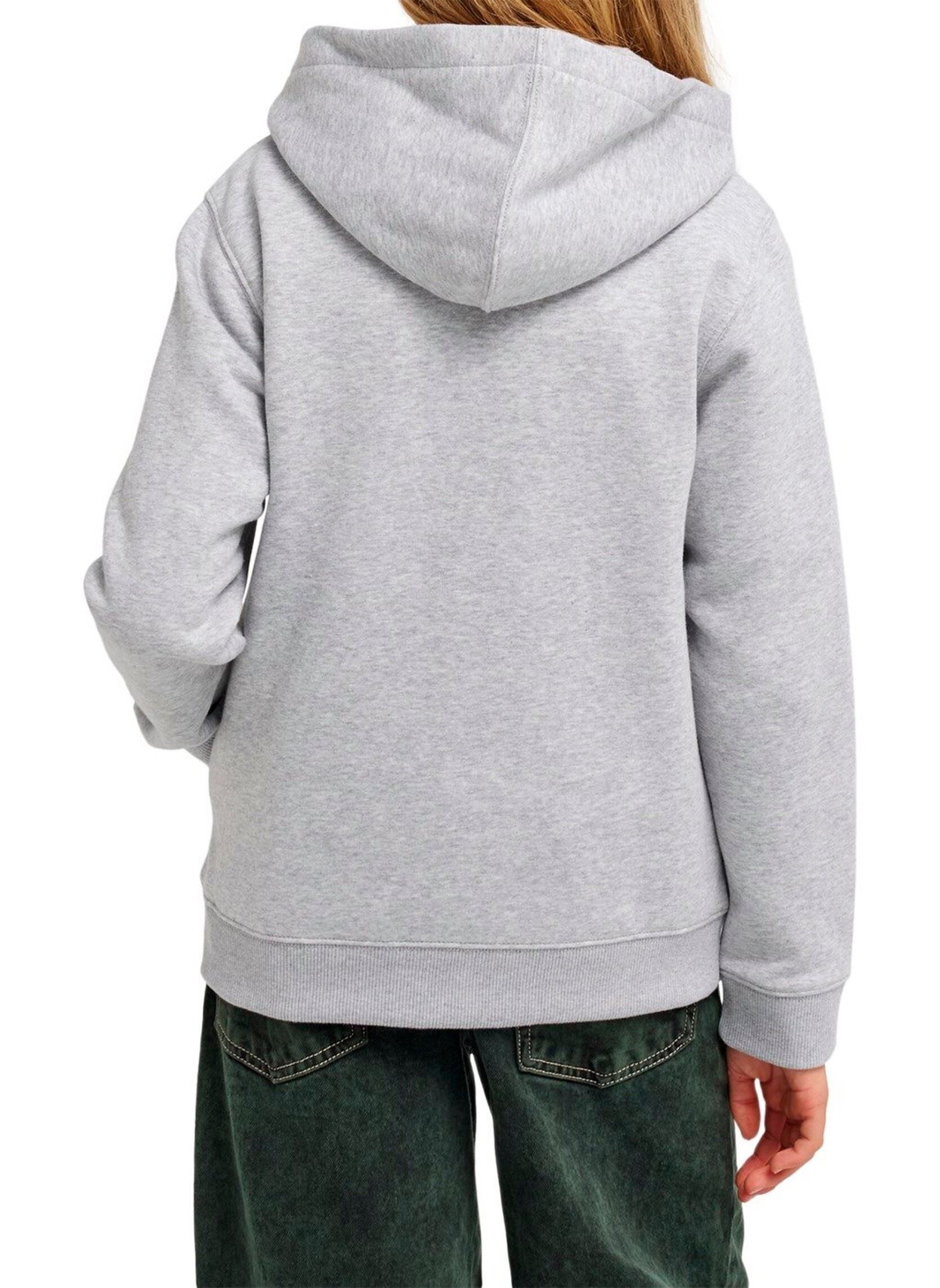 Sweaters met rits Icon Embroidery Zh Y jongens grijs Element Sweaters met rits Icon Embroidery Zh Y jongens grijs MID GREY HEATHER