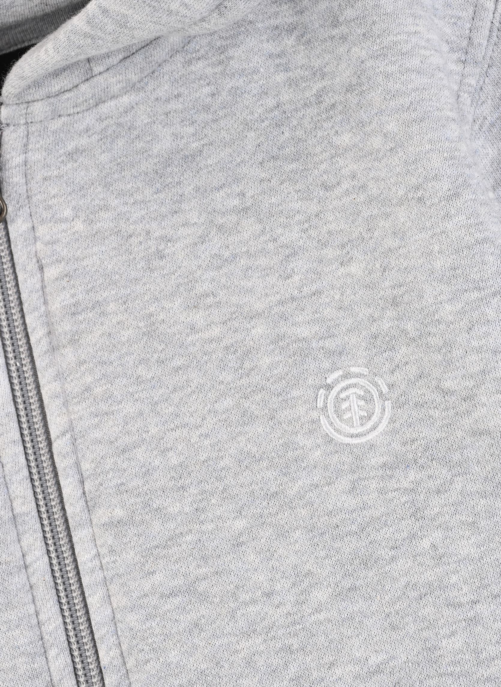 Sweaters met rits Icon Embroidery Zh Y jongens grijs Element Sweaters met rits Icon Embroidery Zh Y jongens grijs MID GREY HEATHER