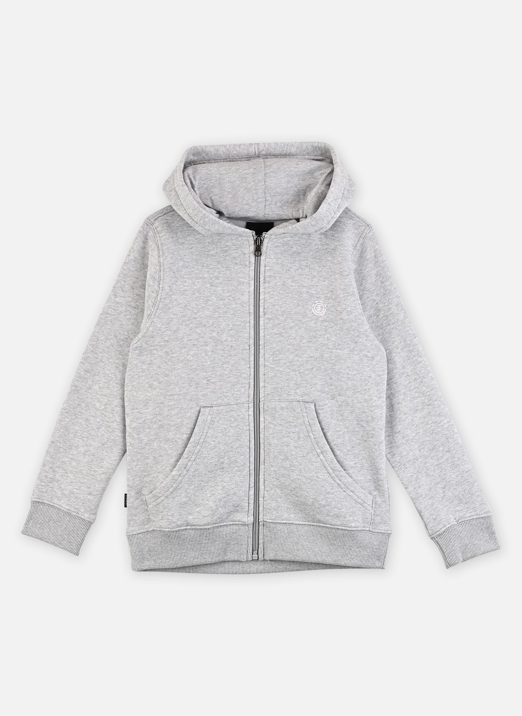 Sweaters met rits Icon Embroidery Zh Y jongens grijs Element Sweaters met rits Icon Embroidery Zh Y jongens grijs MID GREY HEATHER