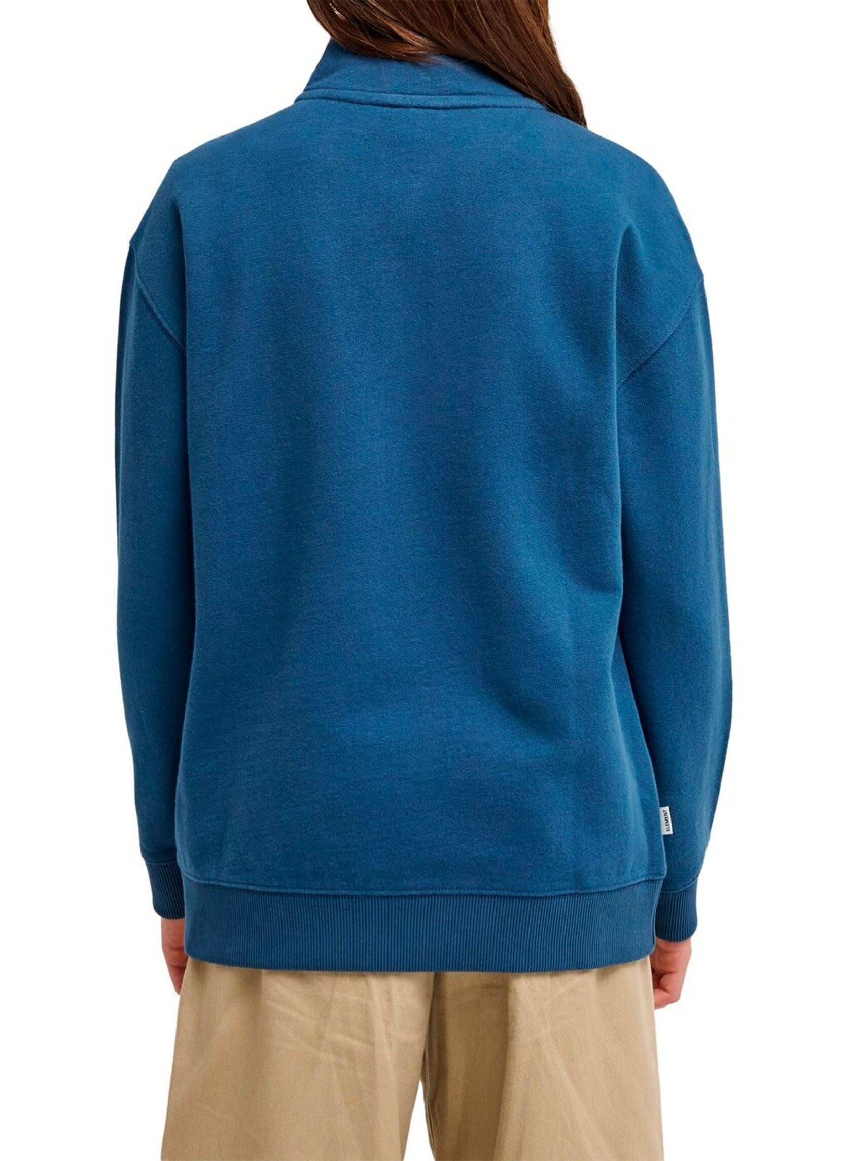 Hoodies Element Co Emb Quarter Zip Y jongens blauw Element Hoodies Element Co Emb Quarter Zip Y jongens blauw DARK DENIM