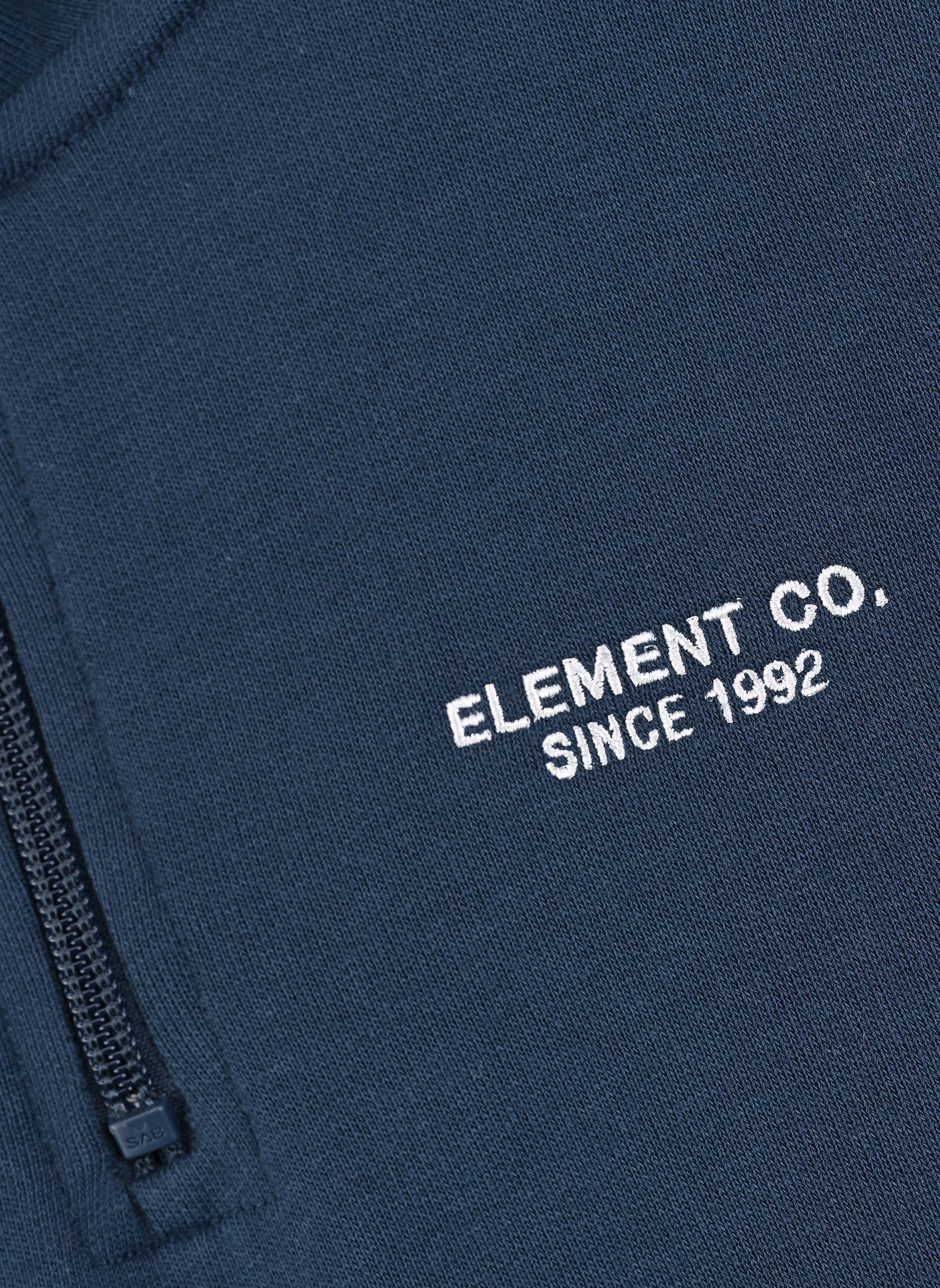 Hoodies Element Co Emb Quarter Zip Y jongens blauw Element Hoodies Element Co Emb Quarter Zip Y jongens blauw DARK DENIM