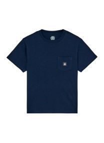 Tee-shirts Icon Label Pocket Ss Y garçon marine