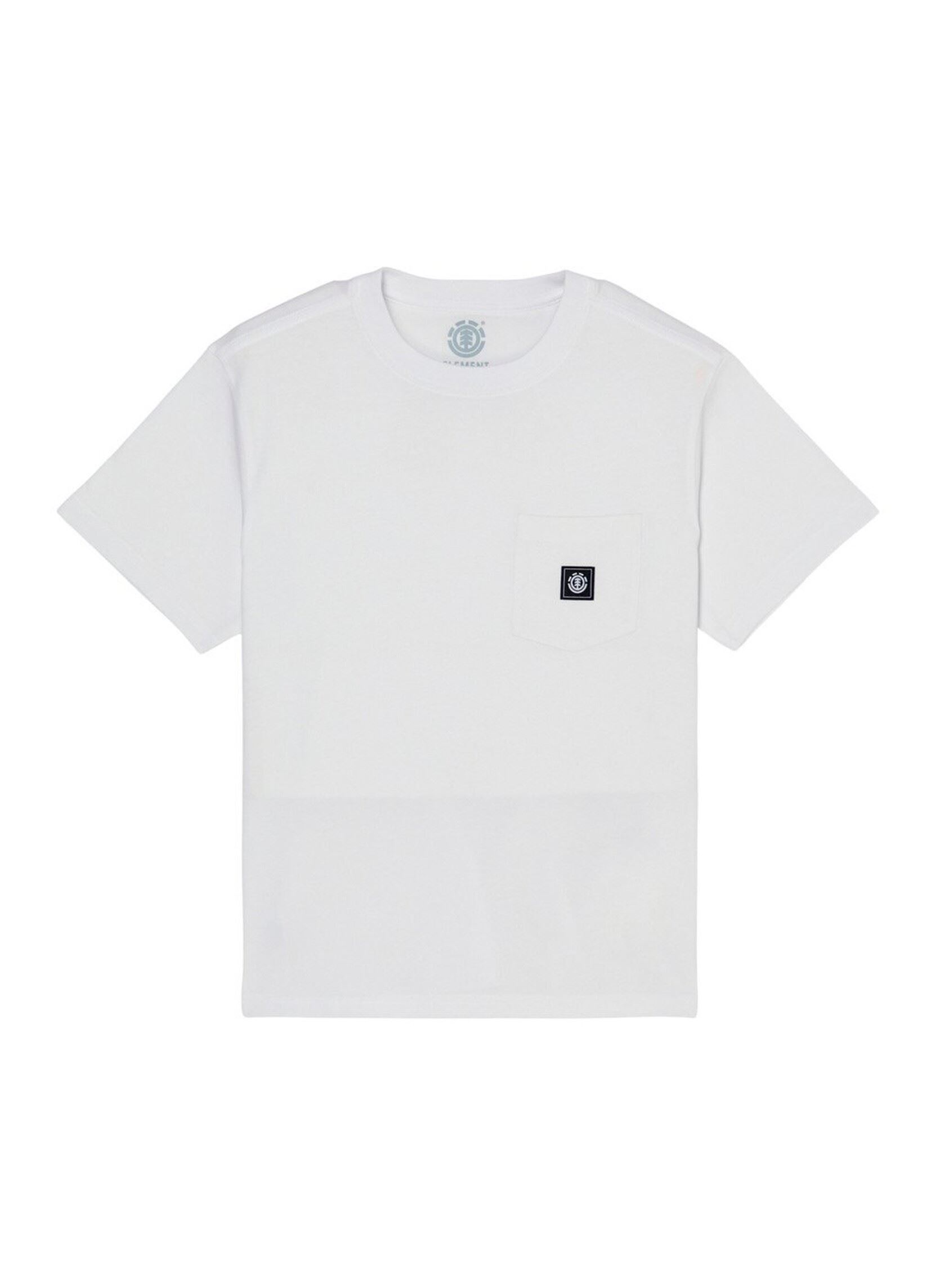 Tee-shirts manches courtes Icon Label Pocket Ss Y garçon blanc Element Tee-shirts manches courtes Icon Label Pocket Ss Y garçon blanc OPTIC WHITE