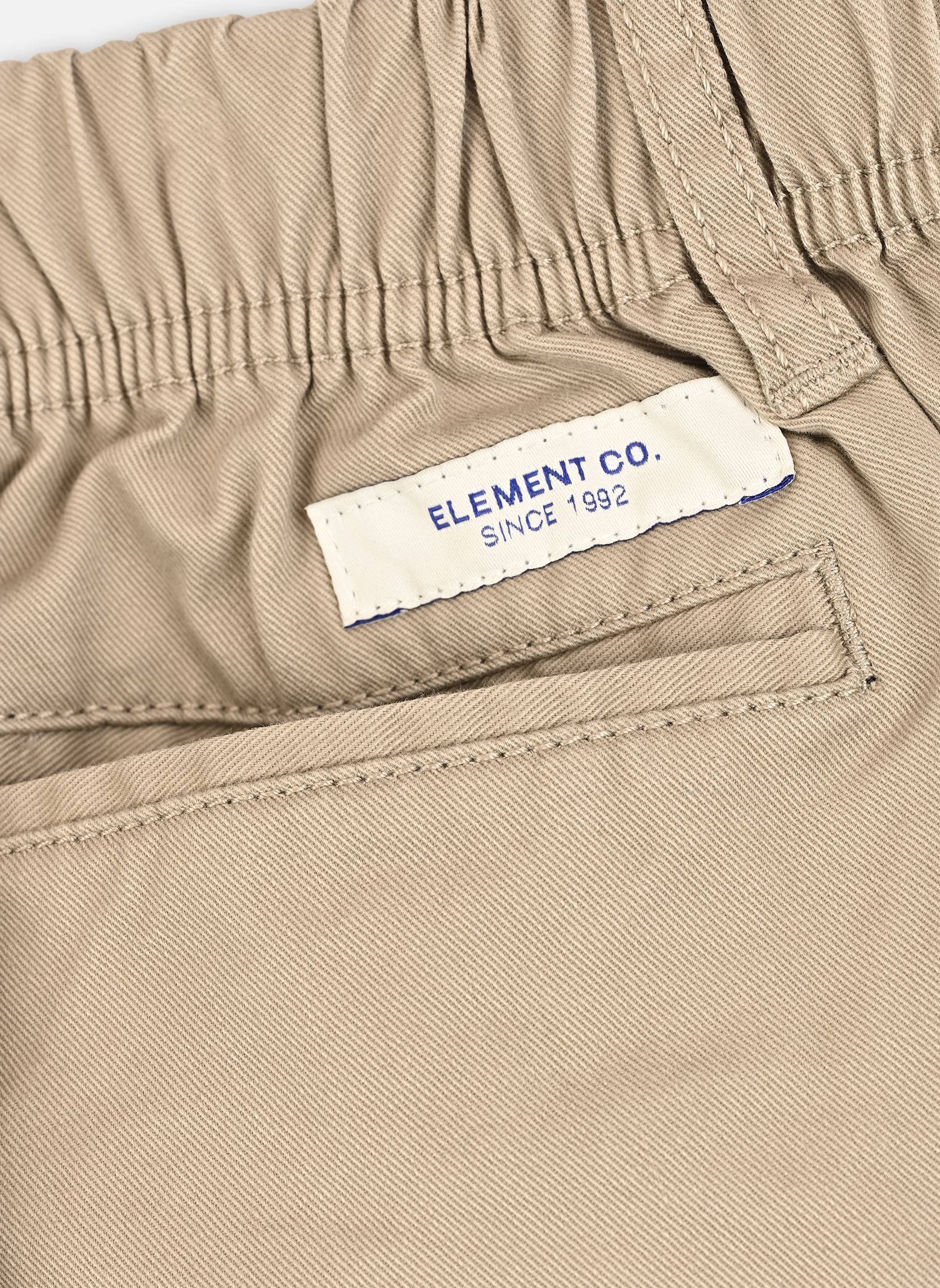 Pantalons Regular Comfort Chino Y garçon beige Element Pantalons Regular Comfort Chino Y garçon beige Aluminum