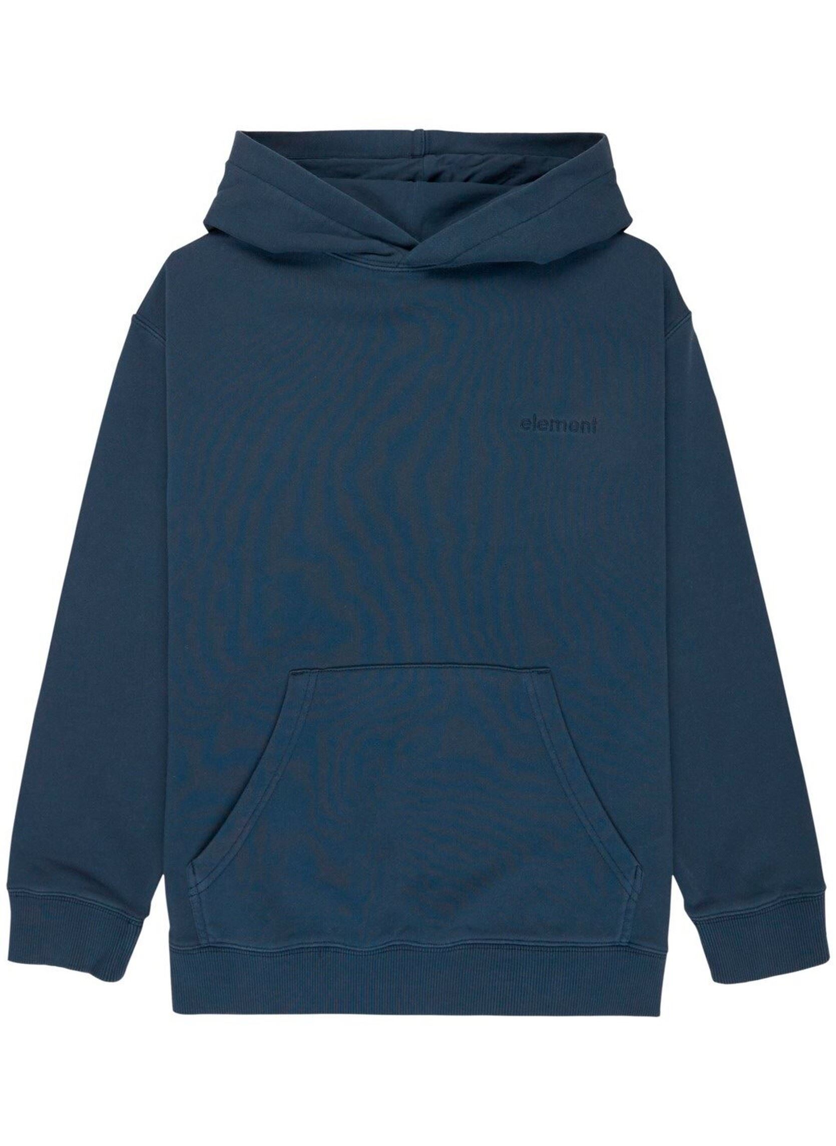 Kapuzenpullover Lowcase Pigment Po Y jungen blau Element Kapuzenpullover Lowcase Pigment Po Y jungen blau DARK DENIM