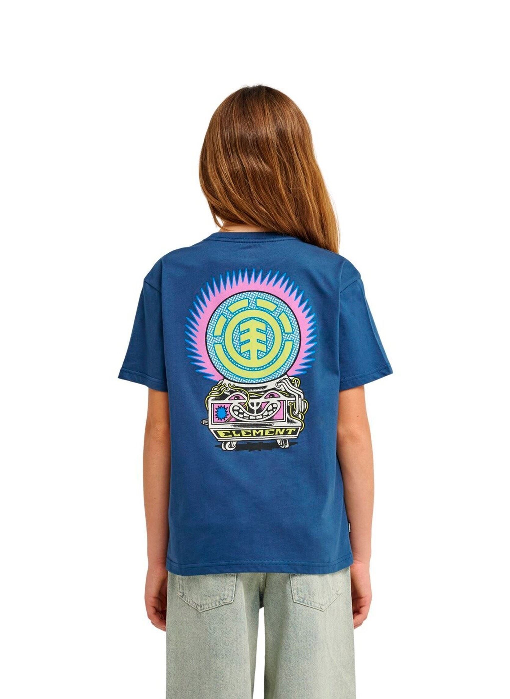 T-shirt a maniche corte Fortune Ss Y bambino blu Element T-shirt a maniche corte Fortune Ss Y bambino blu DARK DENIM