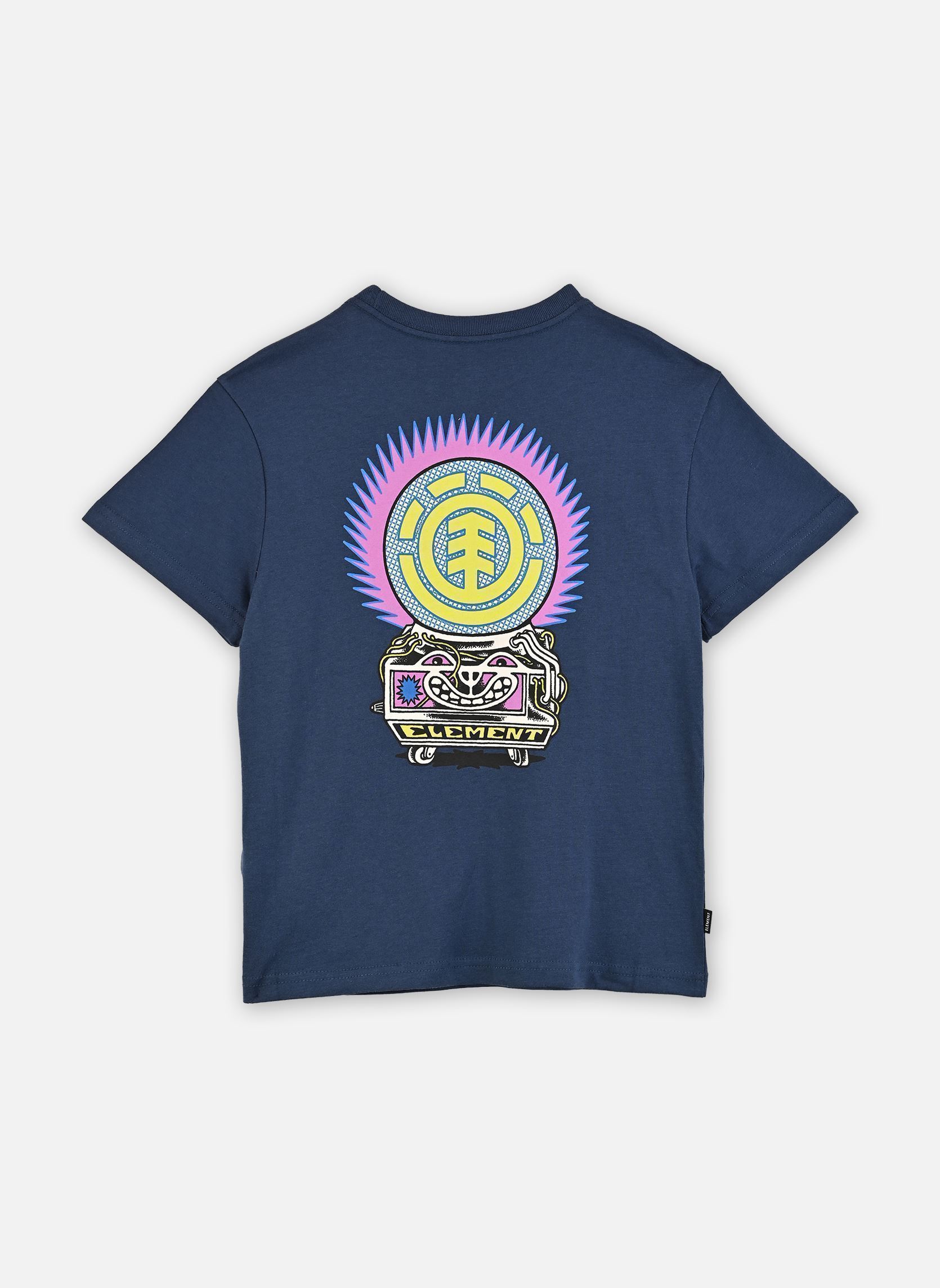 T-shirt a maniche corte Fortune Ss Y bambino blu Element T-shirt a maniche corte Fortune Ss Y bambino blu DARK DENIM