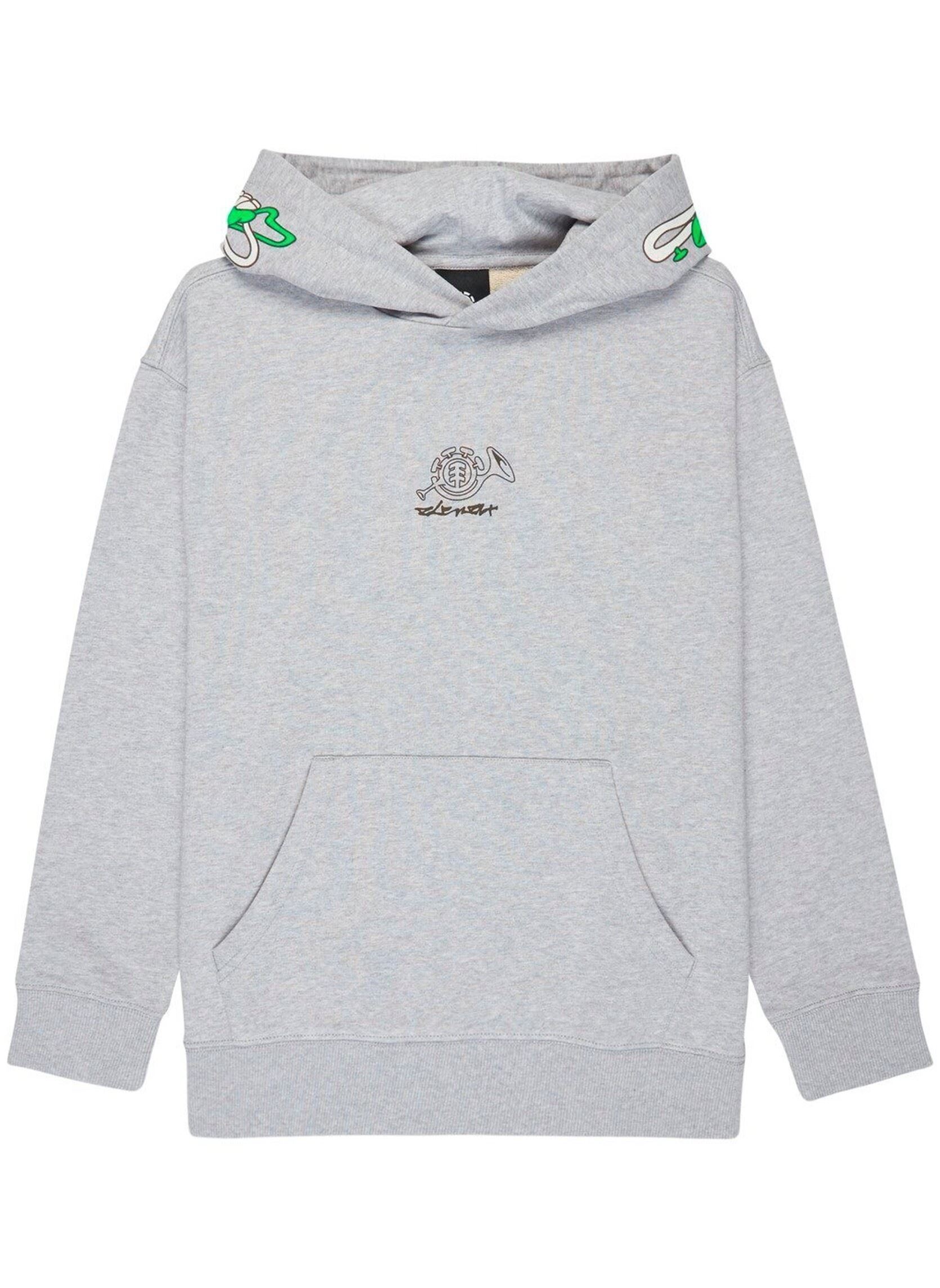 Sweats à capuche Horn Po Y garçon gris Element Sweats à capuche Horn Po Y garçon gris MID GREY HEATHER