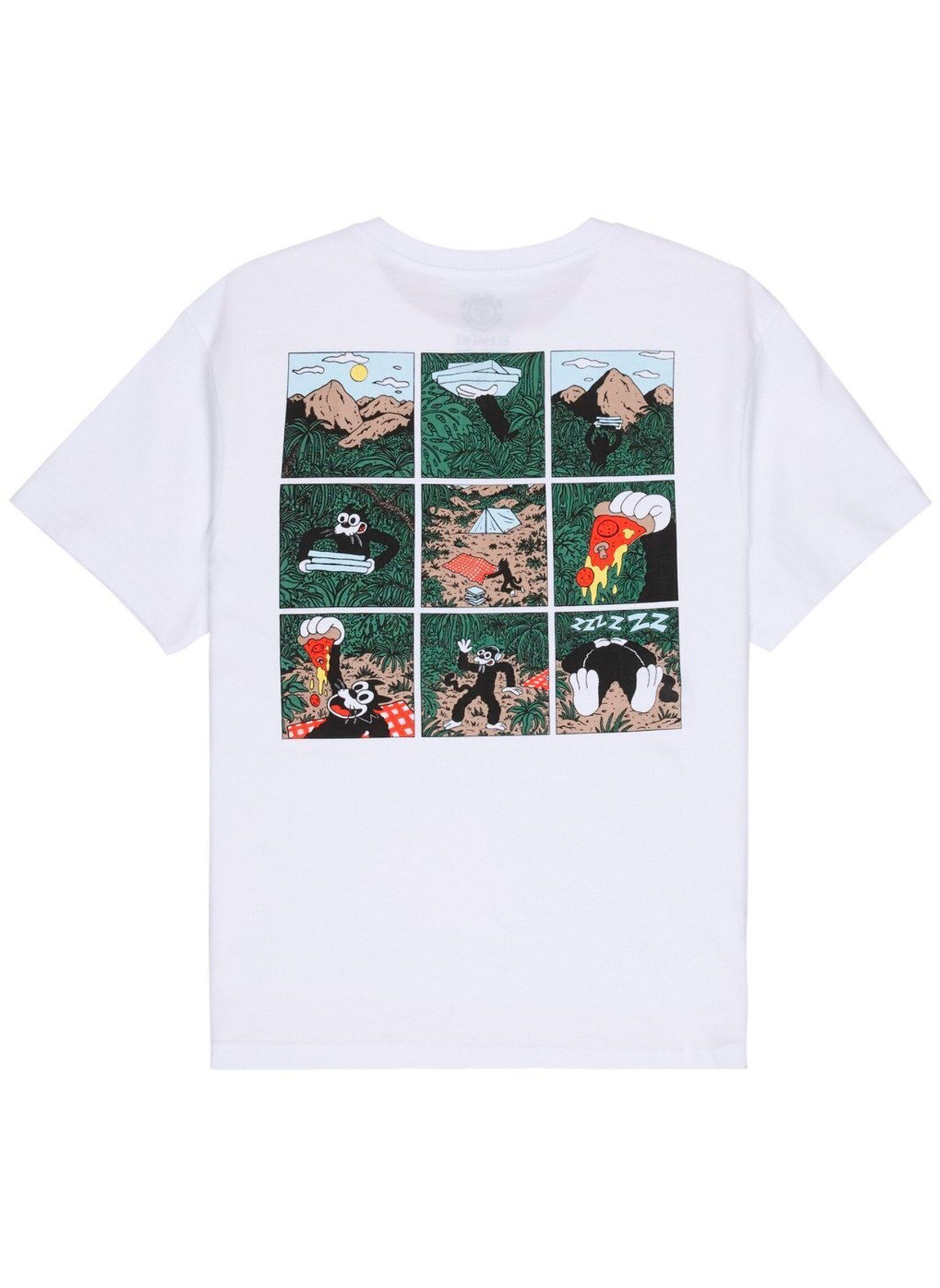 Tee-shirts Picnic Ss Y garçon blanc Element Tee-shirts Picnic Ss Y garçon blanc OPTIC WHITE
