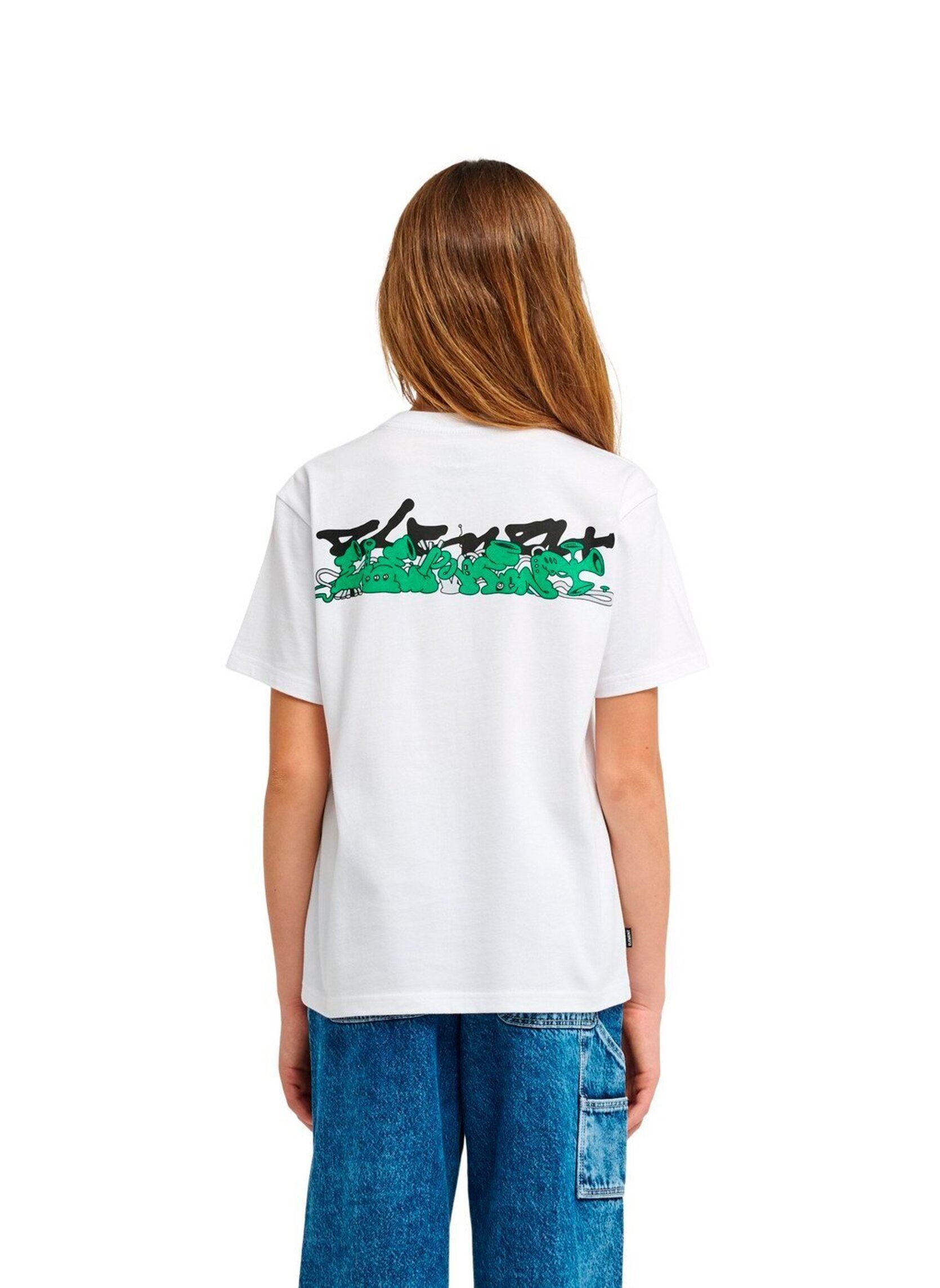 Tee-shirts manches courtes Horn Ss Y garçon blanc Element Tee-shirts manches courtes Horn Ss Y garçon blanc OPTIC WHITE