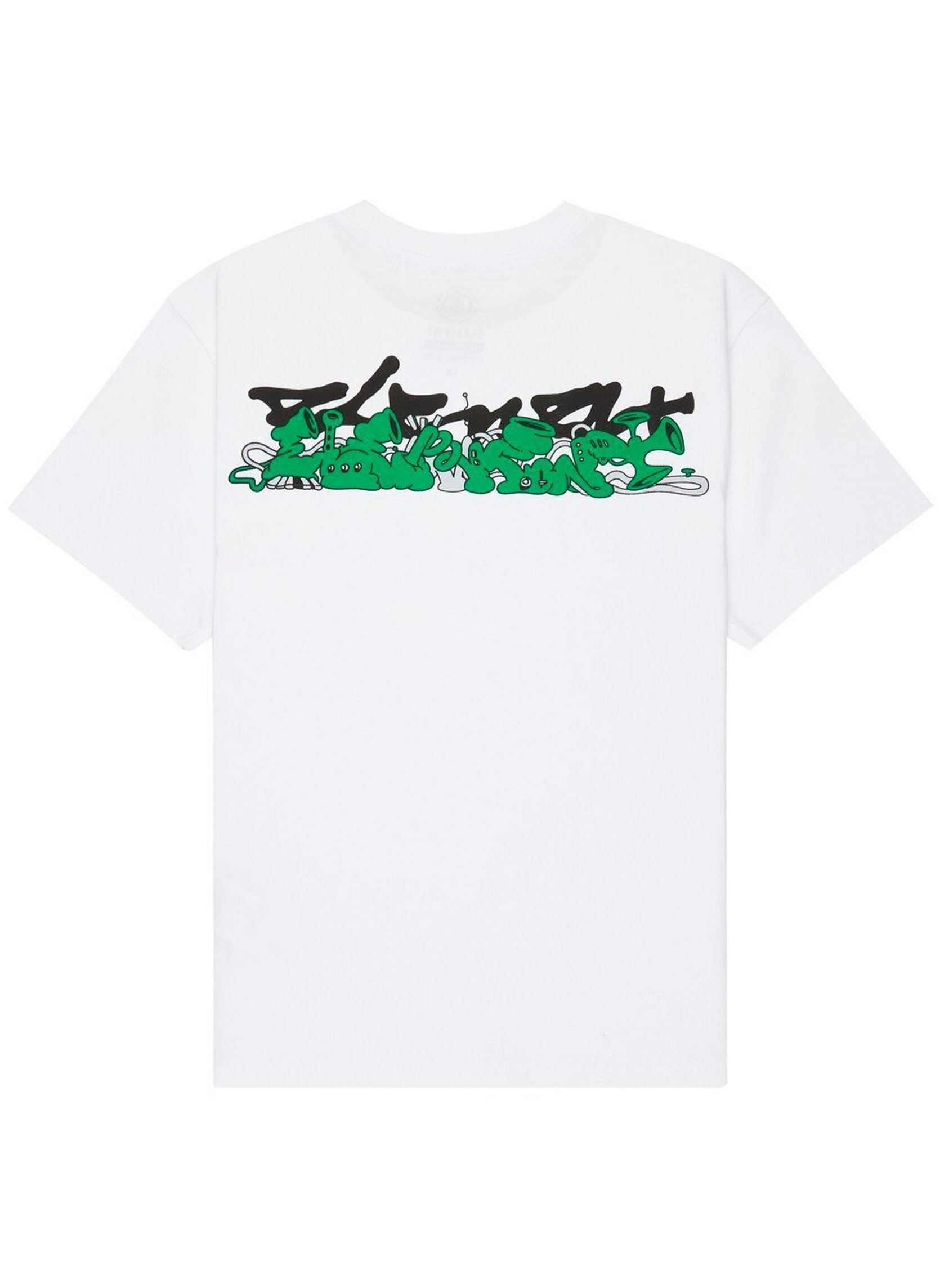 Tee-shirts manches courtes Horn Ss Y garçon blanc Element Tee-shirts manches courtes Horn Ss Y garçon blanc OPTIC WHITE