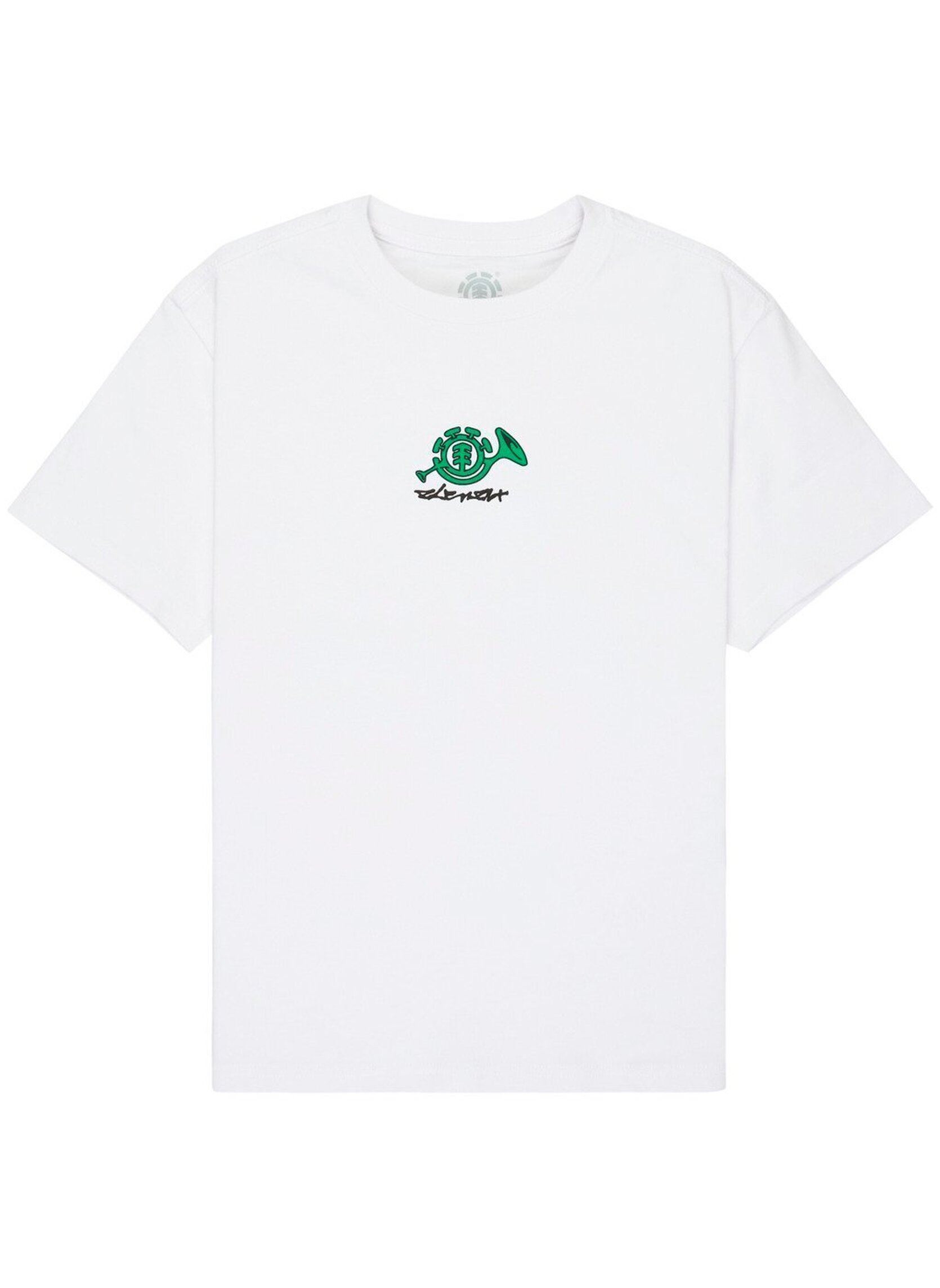 Tee-shirts manches courtes Horn Ss Y garçon blanc Element Tee-shirts manches courtes Horn Ss Y garçon blanc OPTIC WHITE