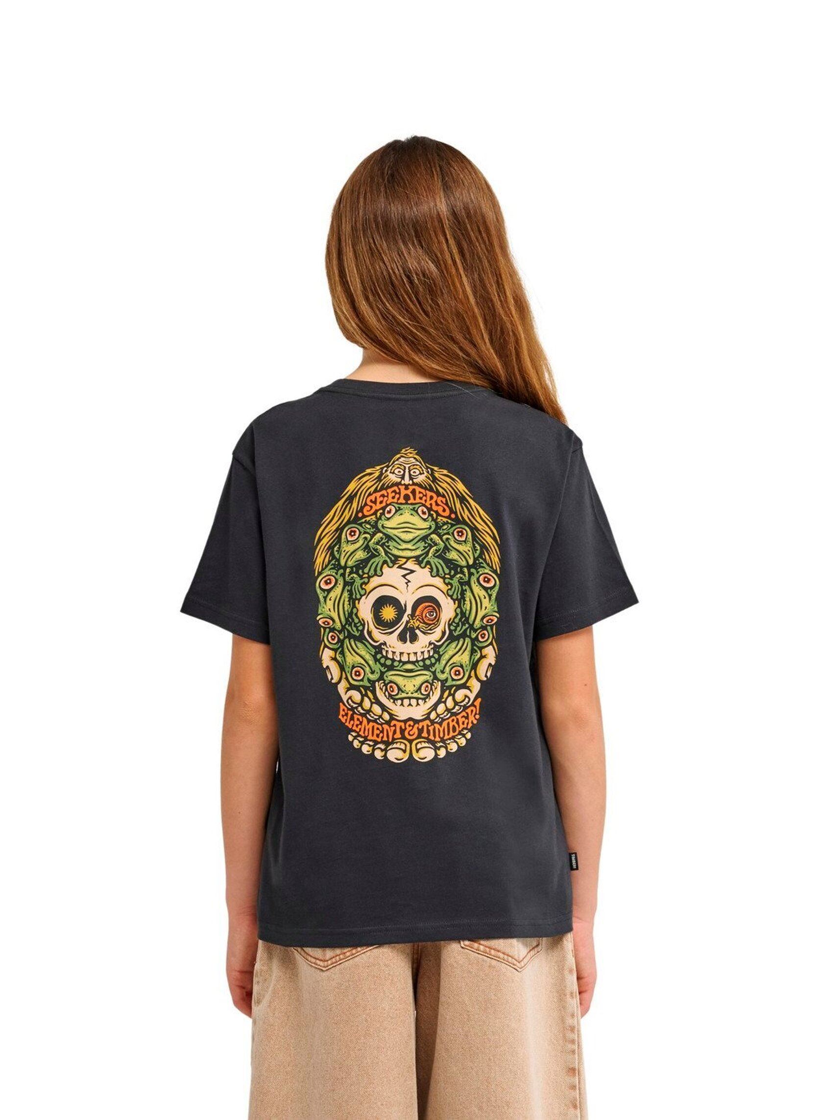 T-shirts met korte mouwen Timber Orbit Ss Y jongens zwart Element T-shirts met korte mouwen Timber Orbit Ss Y jongens zwart OFF BLACK