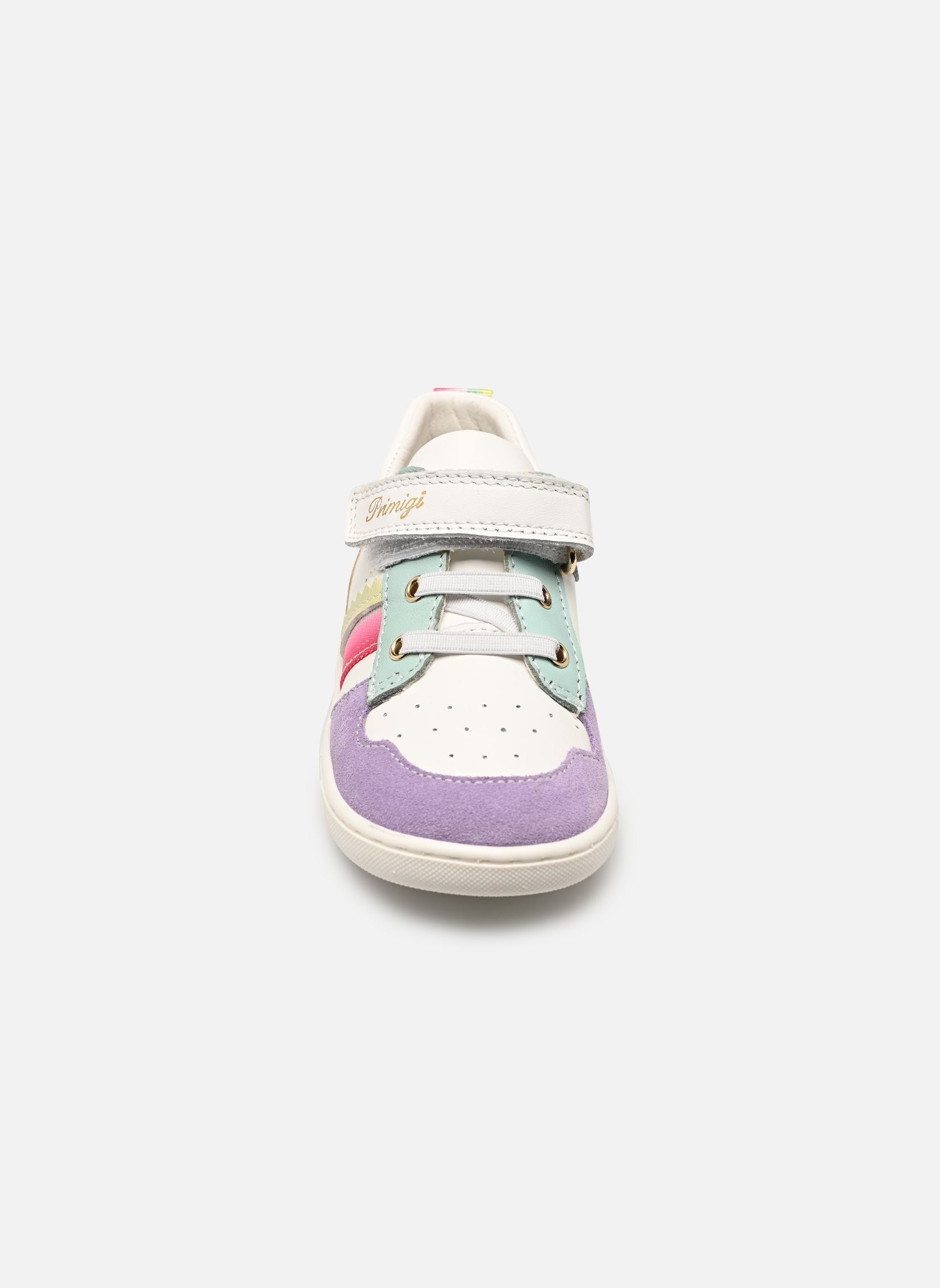 Baskets PLK 14032 fille blanc Primigi Baskets PLK 14032 fille blanc BIANCO/IRIS