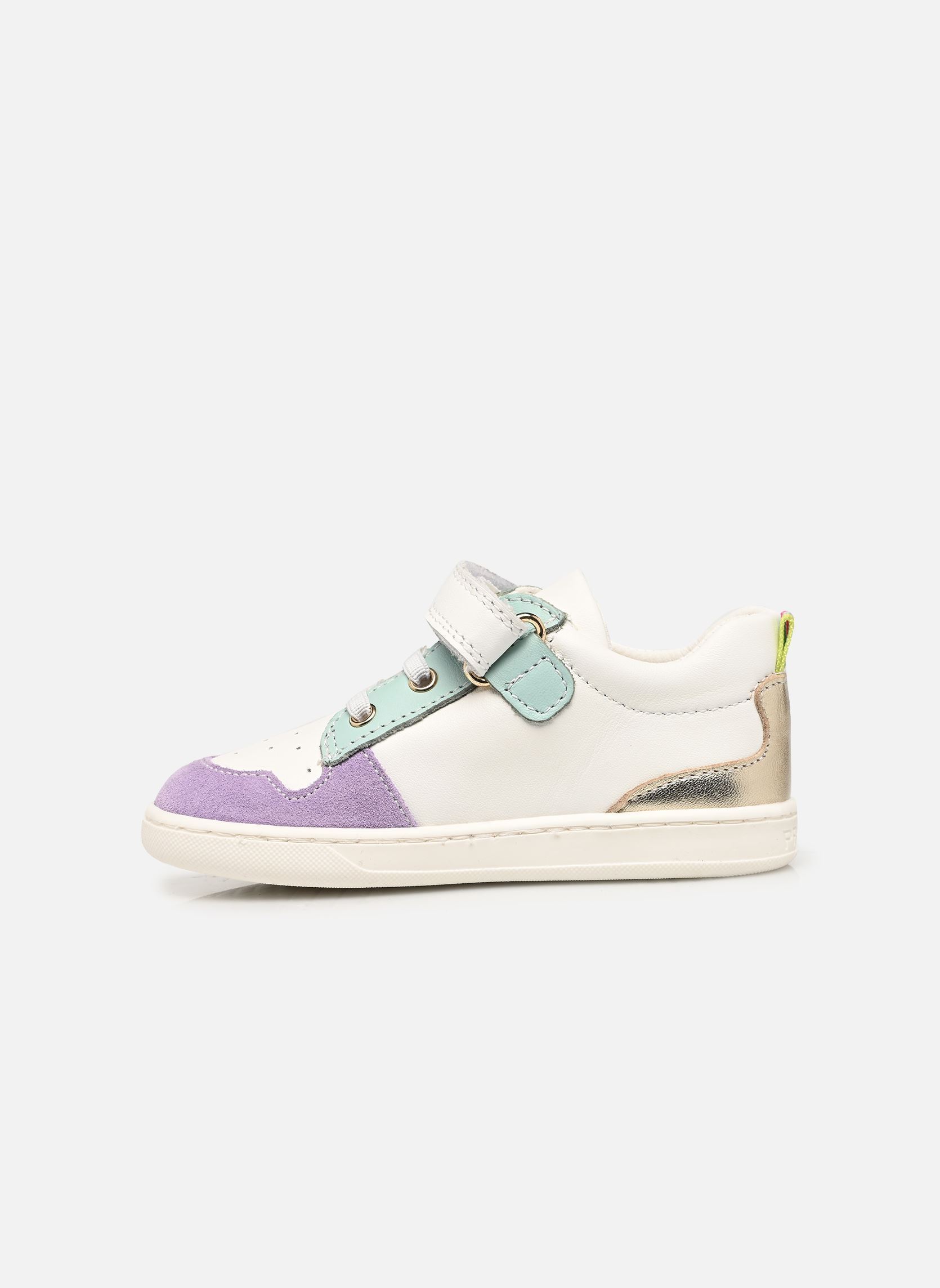 Baskets PLK 14032 fille blanc Primigi Baskets PLK 14032 fille blanc BIANCO/IRIS