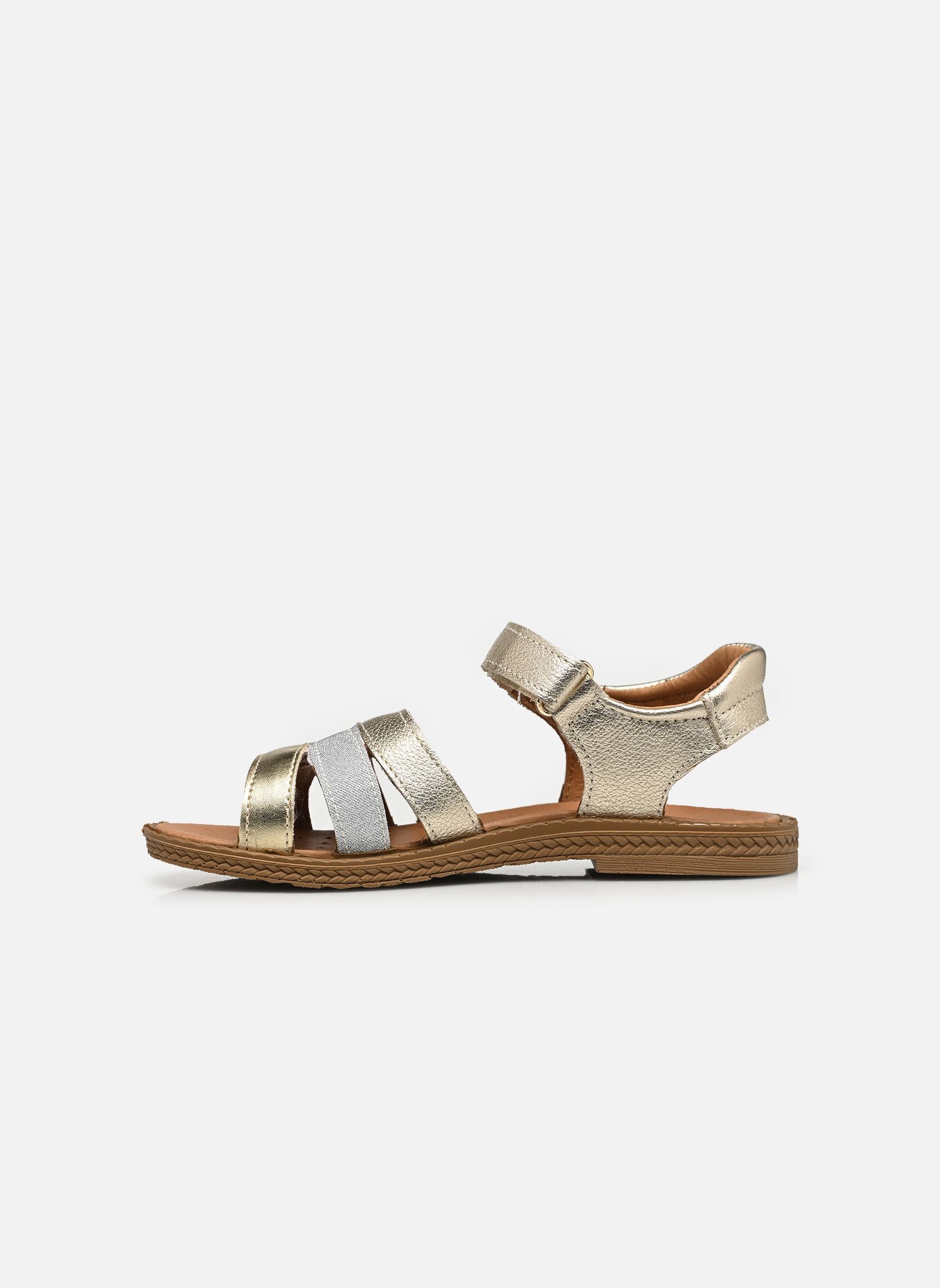 Sandales PML 13870 fille or et bronze Primigi Sandales PML 13870 fille or et bronze Platino/Silver