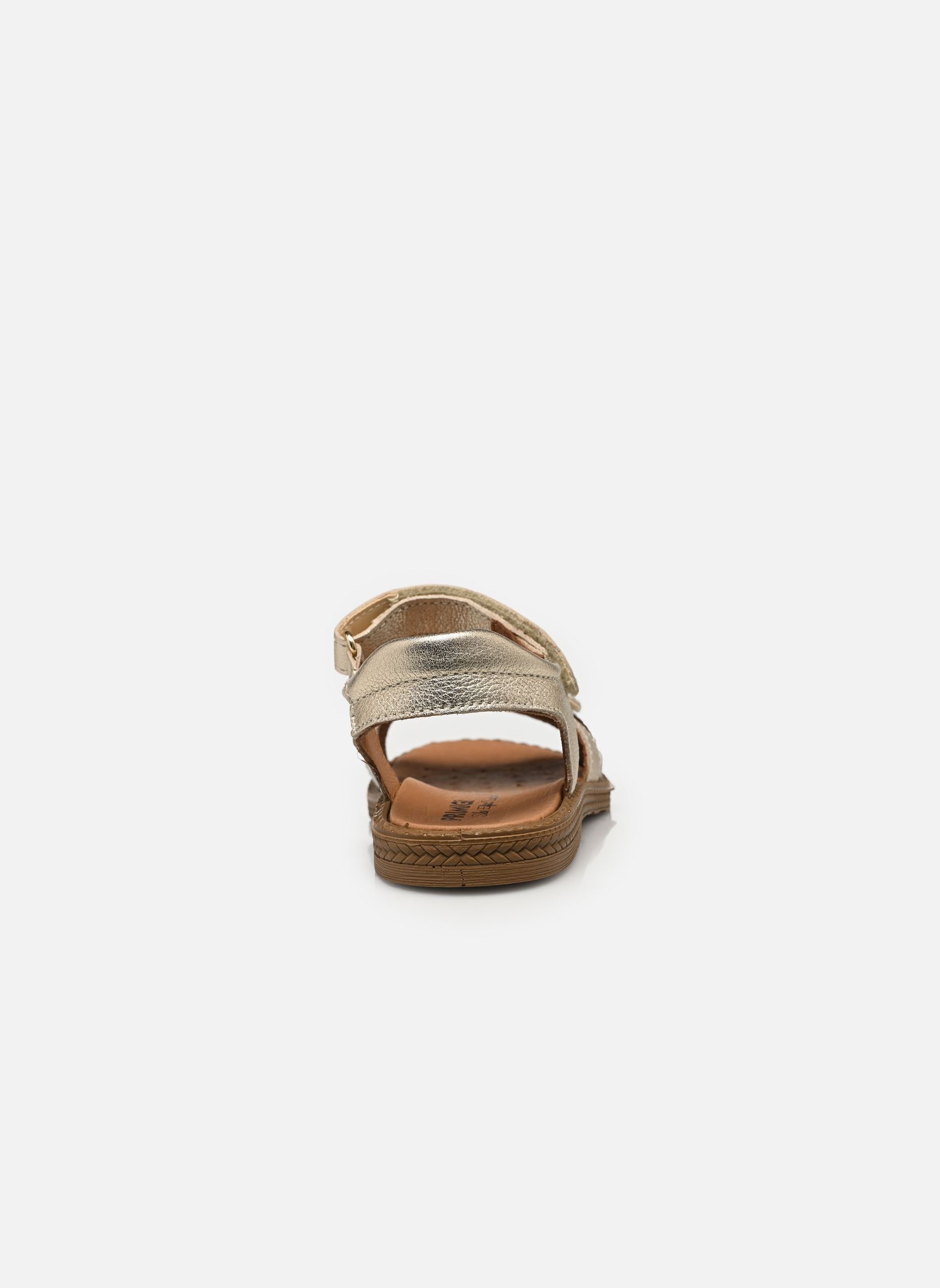 Sandales PML 13870 fille or et bronze Primigi Sandales PML 13870 fille or et bronze Platino/Silver