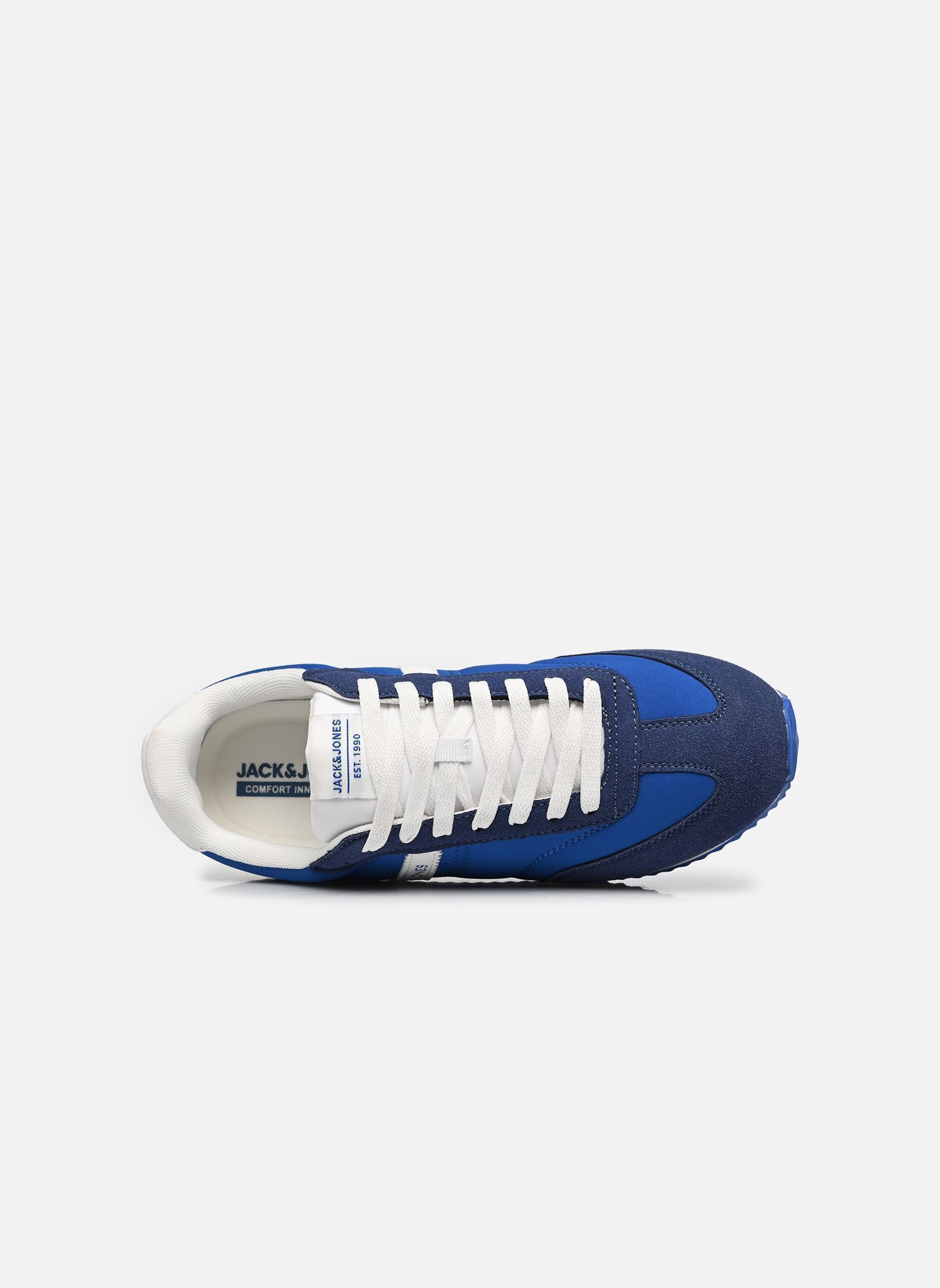 Lage sneakers Jfwburton Runner International Campaign heren blauw Jack & Jones Lage sneakers Jfwburton Runner International Campaign heren blauw Bijou Blue