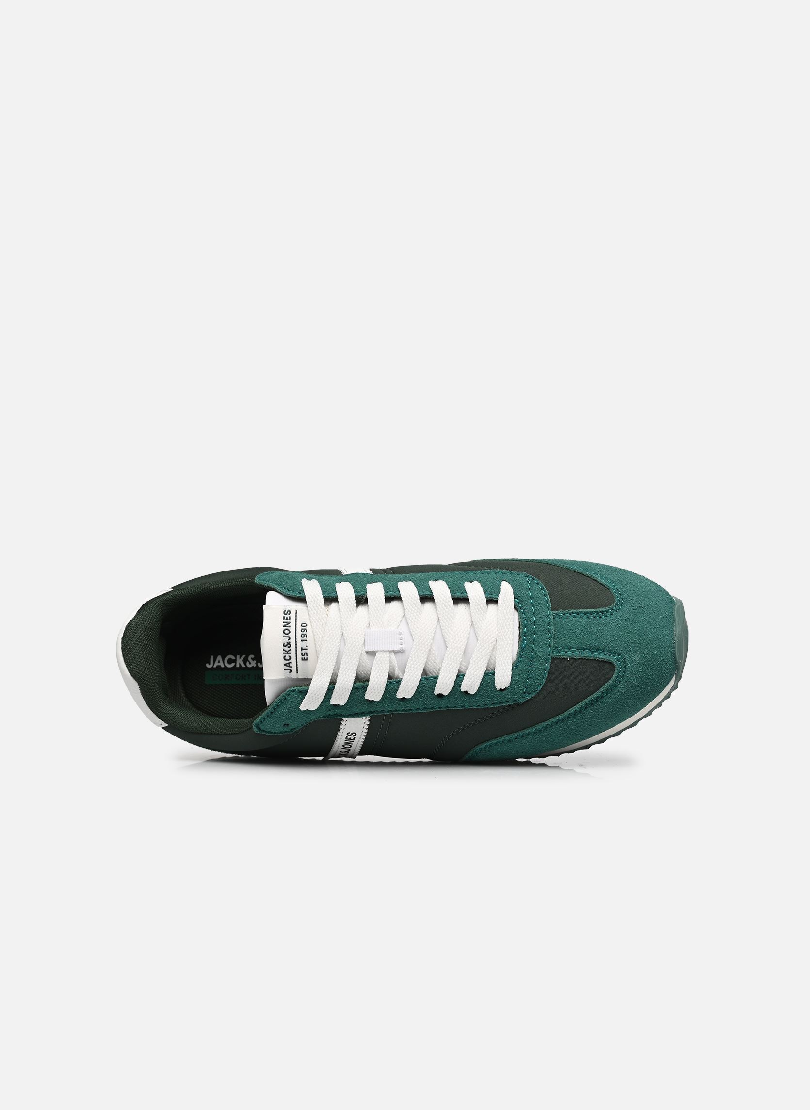 Baskets basses Jfwburton Runner International Campaign homme vert Jack & Jones Baskets basses Jfwburton Runner International Campaign homme vert Comfrey