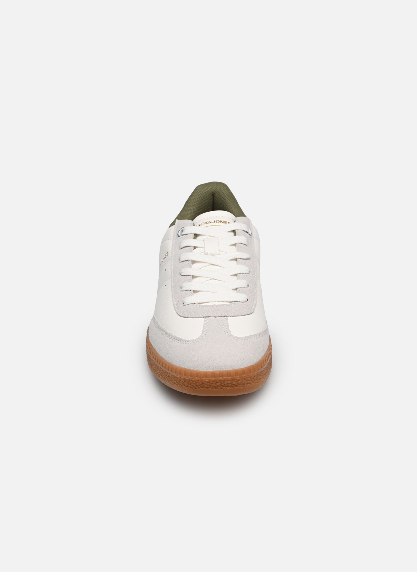 Niedrige Sneaker Jfwkleen Pu Combo Sneaker herren weiß Jack & Jones Niedrige Sneaker Jfwkleen Pu Combo Sneaker herren weiß White