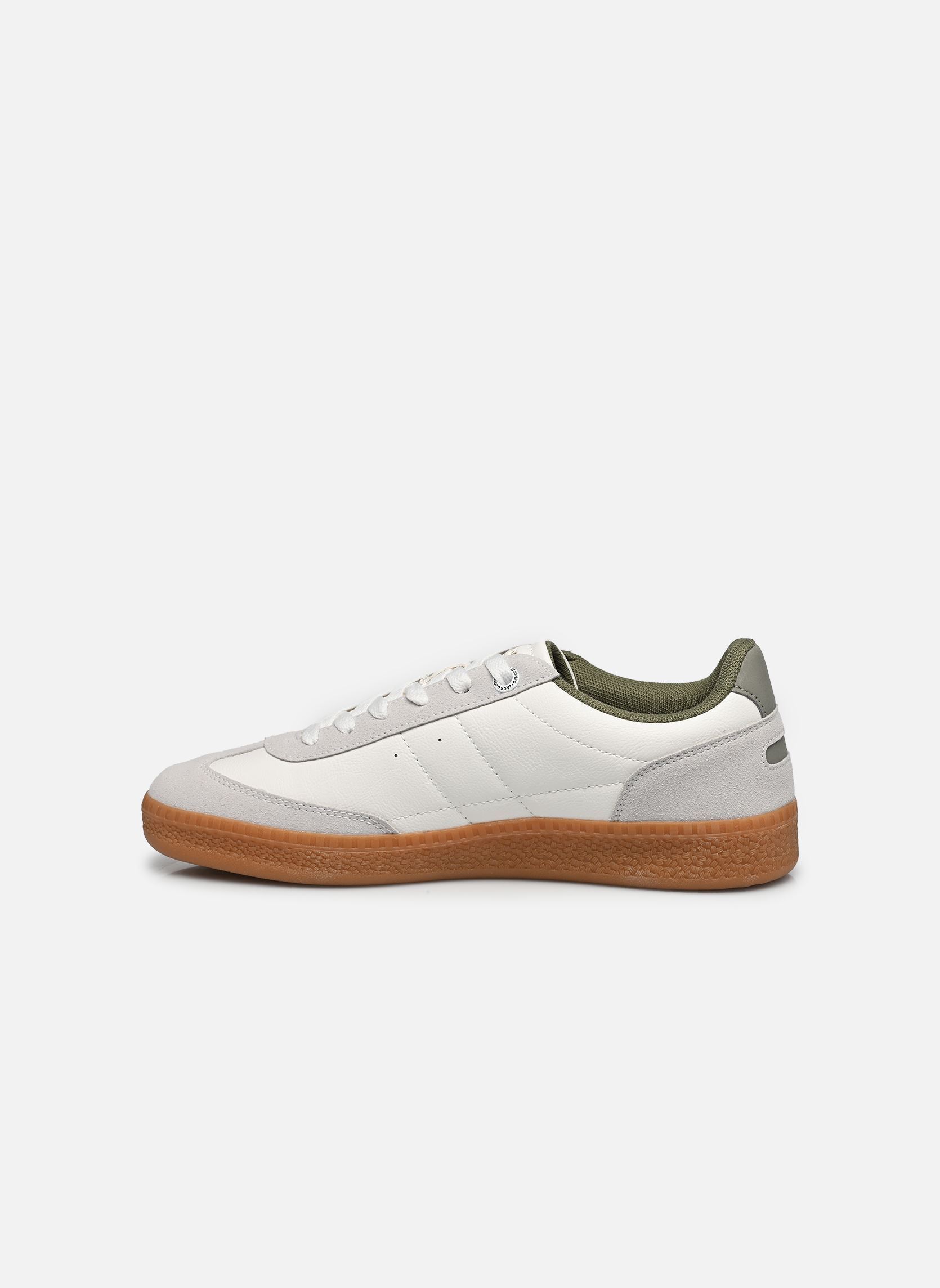 Niedrige Sneaker Jfwkleen Pu Combo Sneaker herren weiß Jack & Jones Niedrige Sneaker Jfwkleen Pu Combo Sneaker herren weiß White