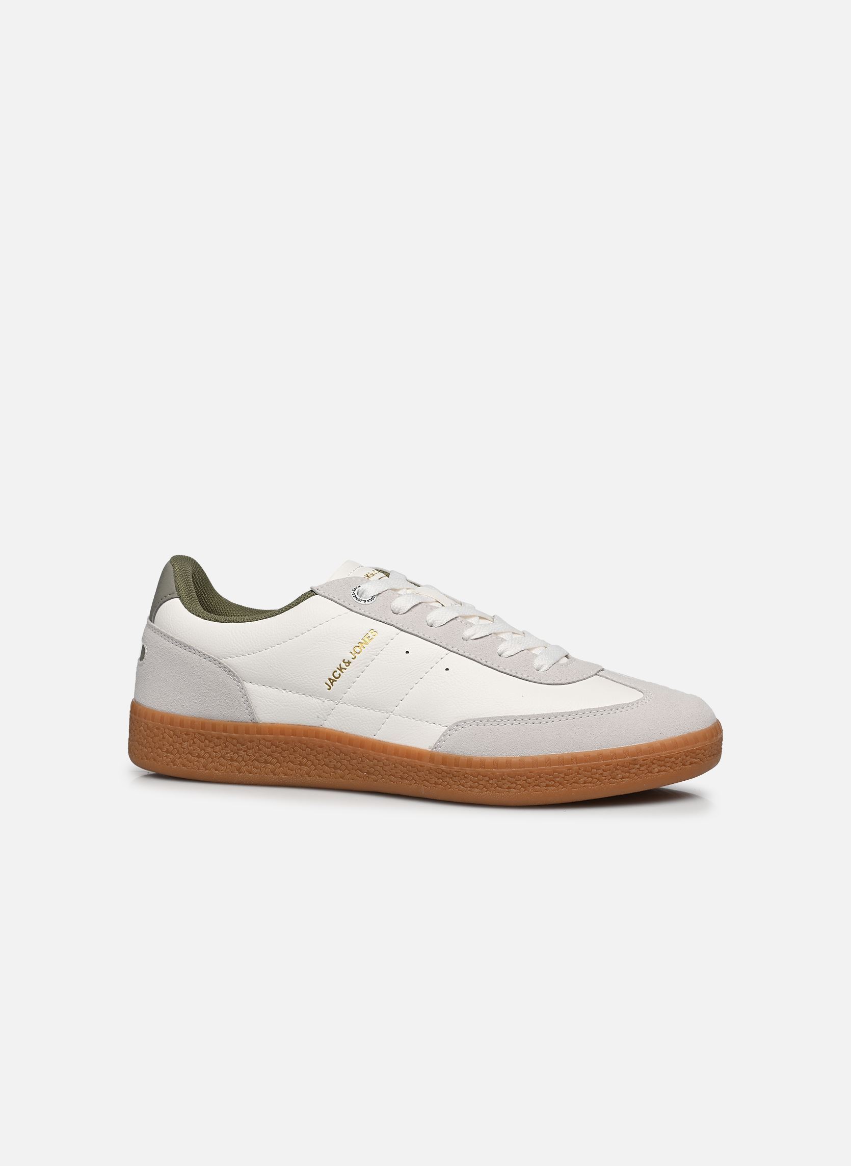 Niedrige Sneaker Jfwkleen Pu Combo Sneaker herren weiß Jack & Jones Niedrige Sneaker Jfwkleen Pu Combo Sneaker herren weiß White