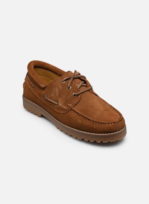 Jack & Jones Bootschoenen Jfwbrooklyn Suede Boat Shoe Ln heren bruin