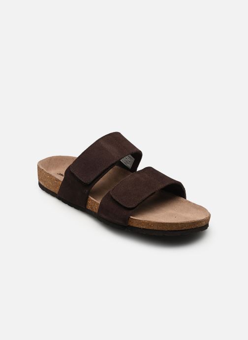 Jack & Jones Mules Jfwmalta Suede Sandal homme marron
