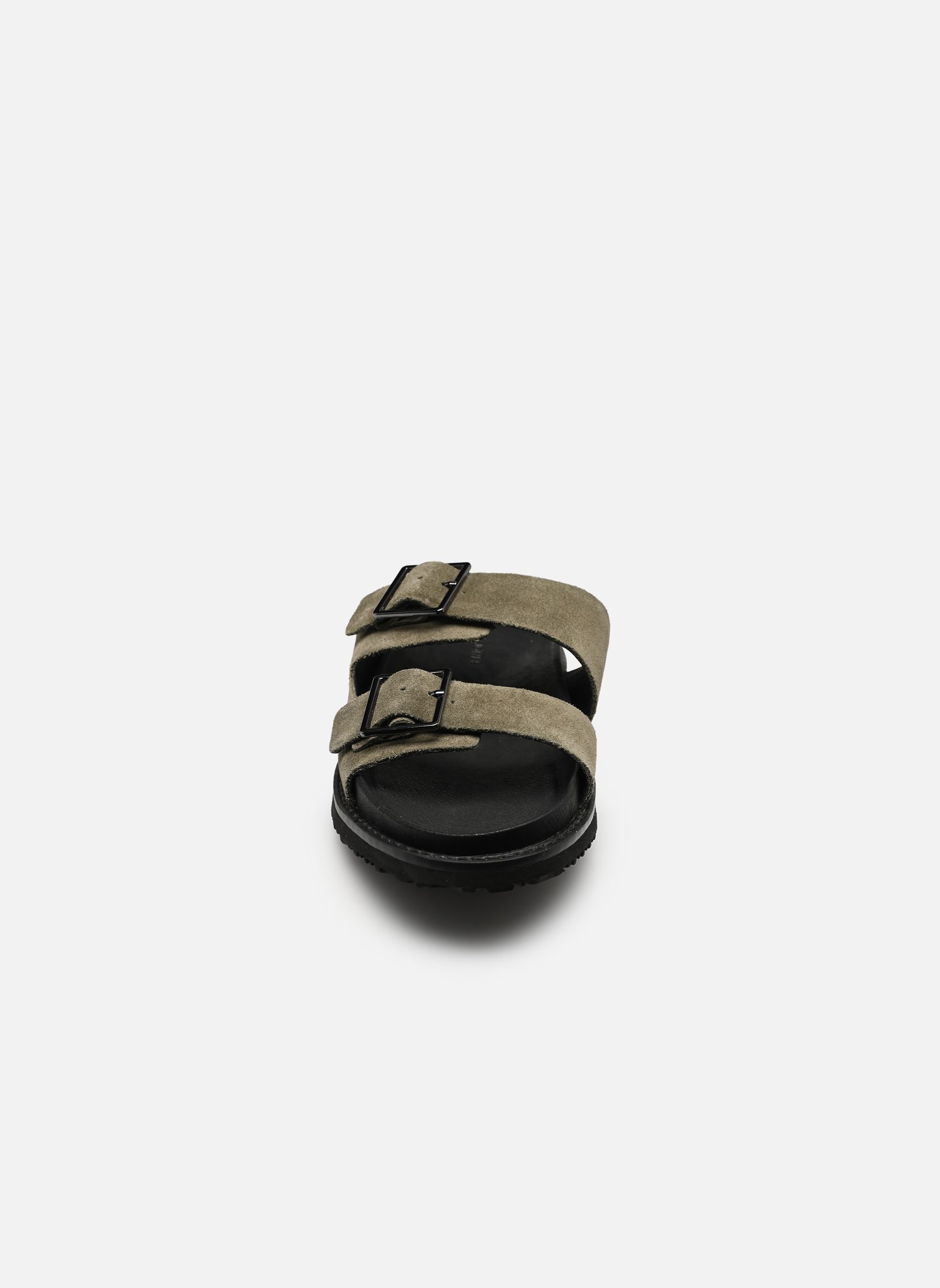 Mules Jfwvenice Leather Sandal homme vert Jack & Jones Mules Jfwvenice Leather Sandal homme vert Olive night
