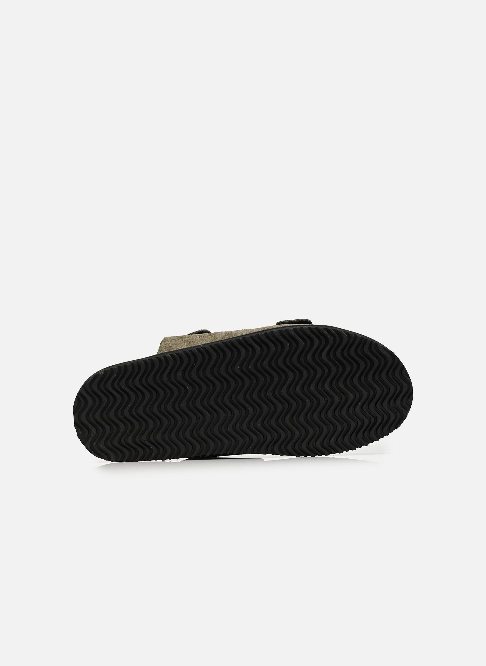 Mules Jfwvenice Leather Sandal homme vert Jack & Jones Mules Jfwvenice Leather Sandal homme vert Olive night